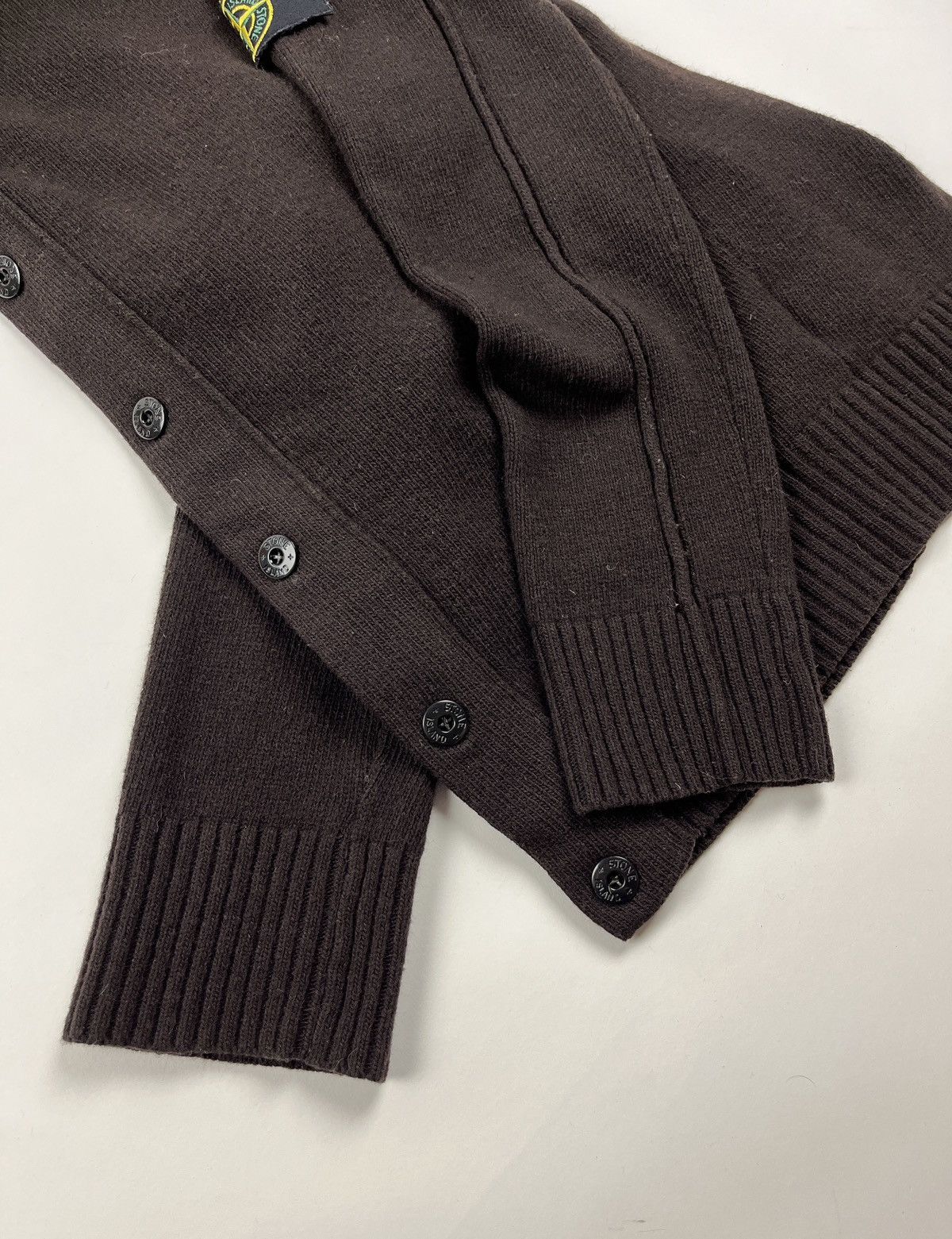 Stone Island × Vintage Vintage AW’06🔥Stone Island Wool Knitwear Sweater Hoodie Size US XL / EU 56 / 4 - 6 Thumbnail