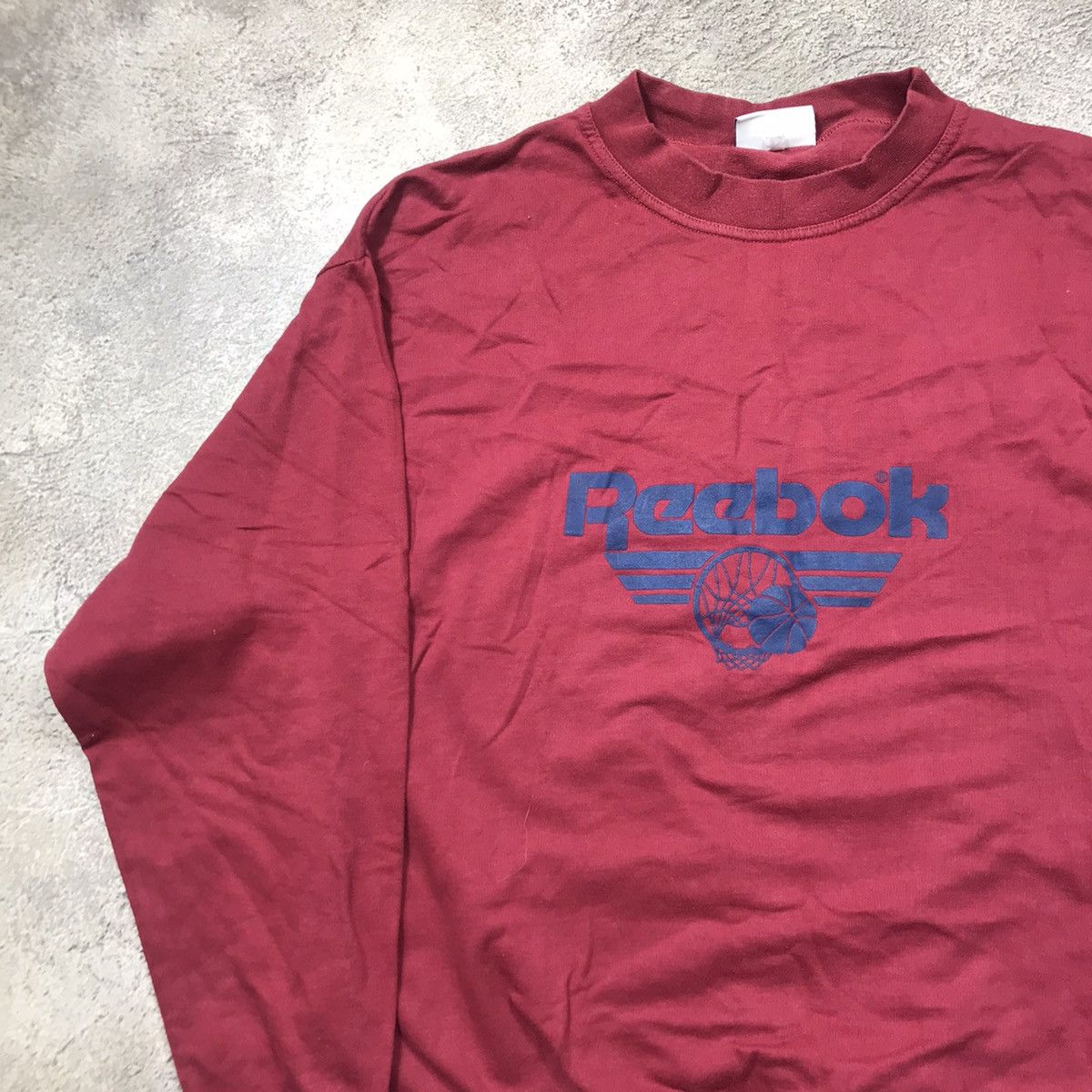 Vintage Vintage 90s Reebok Logo Crewneck Sweatshirt Streetwear L Size US L / EU 52-54 / 3 - 2 Thumbnail