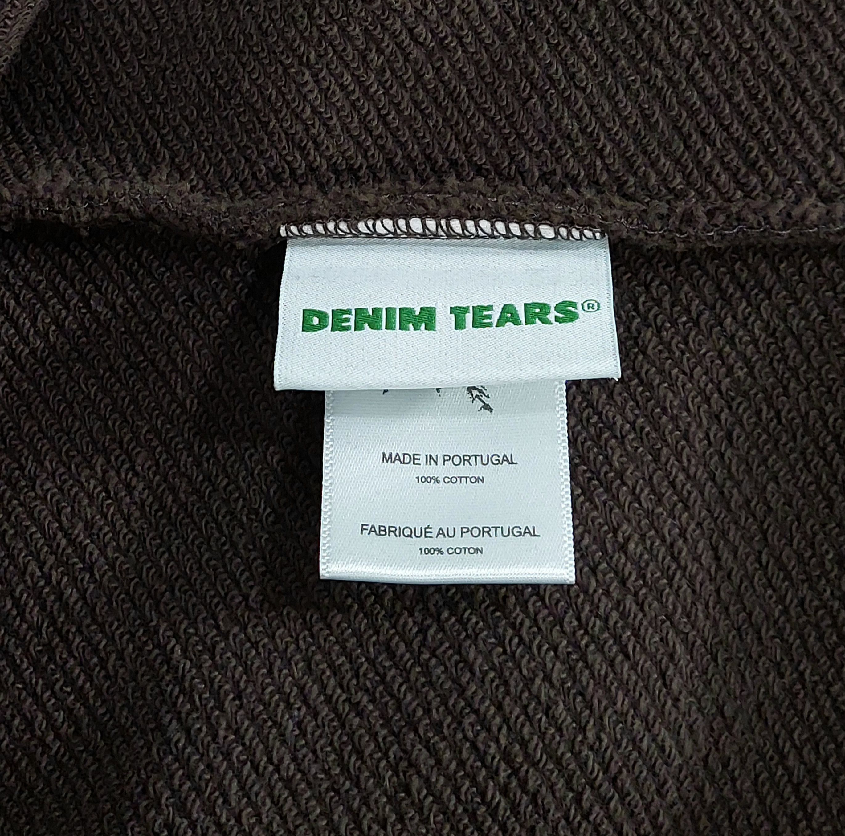 DENIM TEARS cut out hoodie - brown L Size US L / EU 52-54 / 3 - 3 Thumbnail