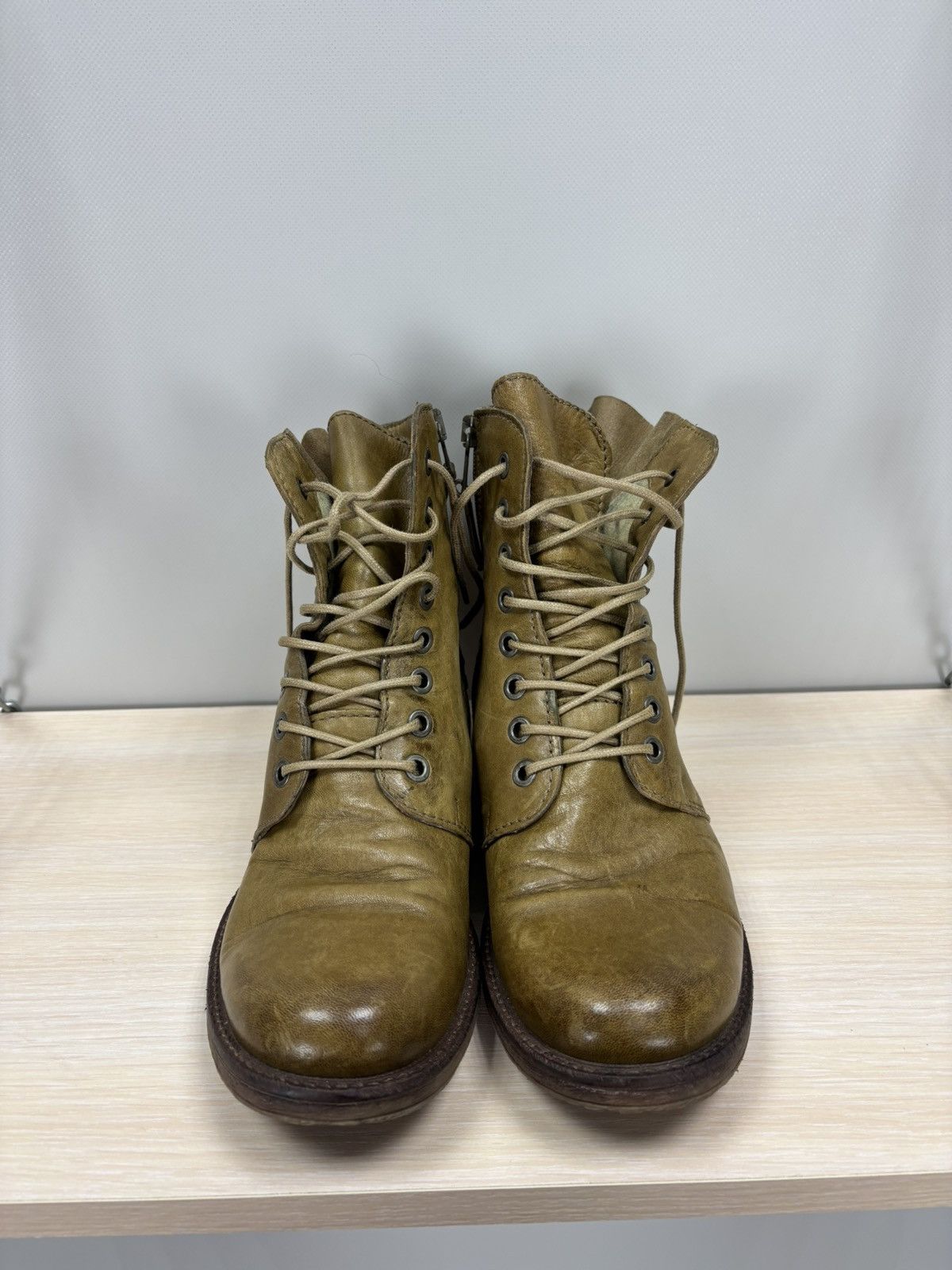 A.S.98 Womens leather boots MJUS Size 39 Color Brown Size US 9 / IT 39 - 3 Thumbnail