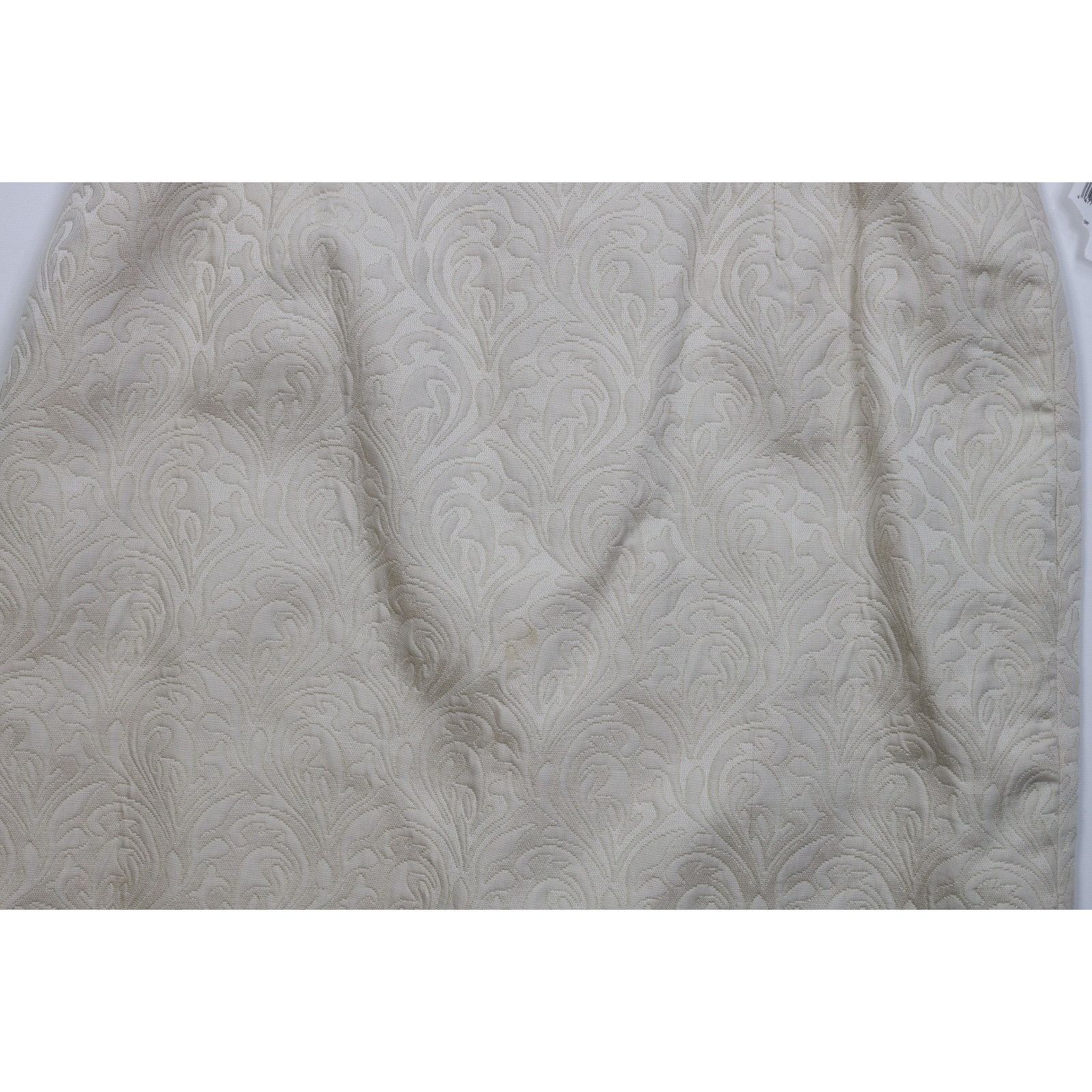Vintage Deadstock Vintage 90s Businesscore Jacquard Paisley Skirt Size 38" / US 16 / IT 52 - 3 Thumbnail
