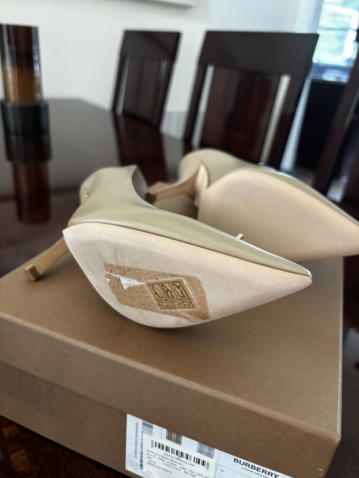 Burberry Burberry Heels Size US 6 / IT 36 - 9 Thumbnail