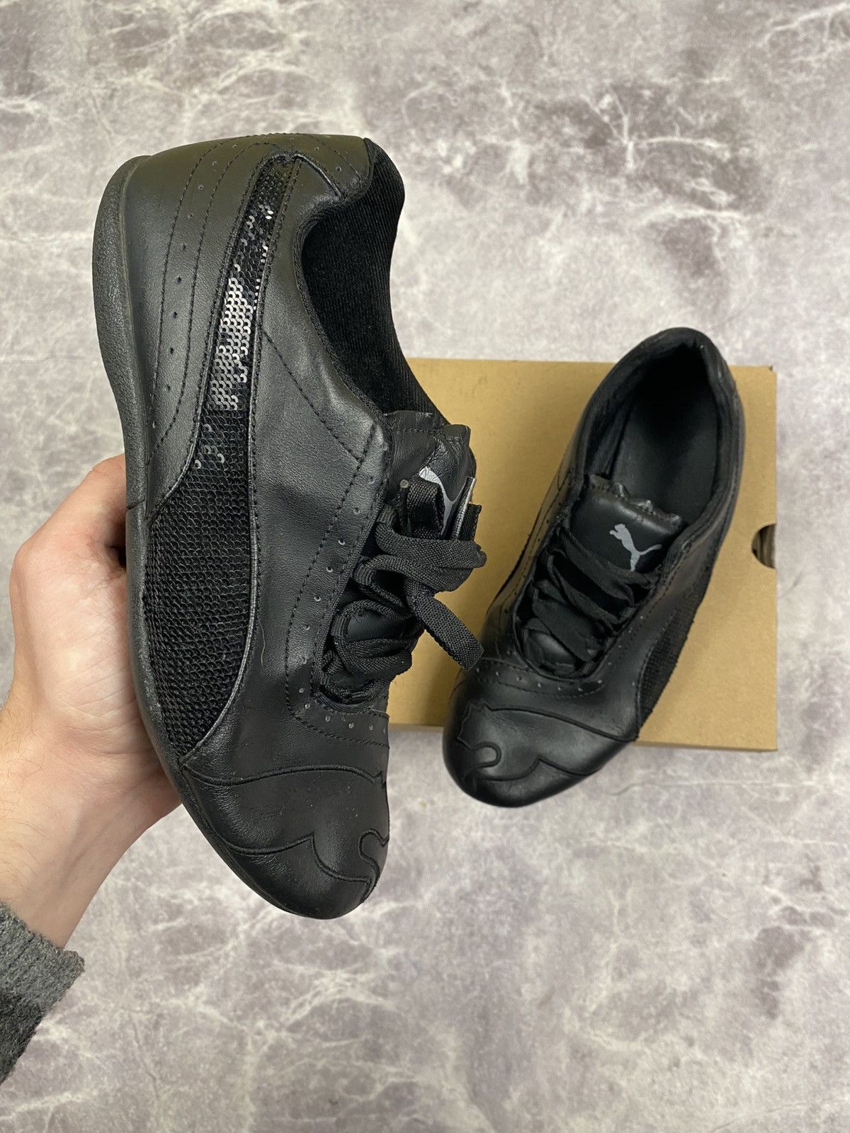 Puma Puma Speed Cat Sequins Low Top Sneakers Y2K 00’s Style Size US 8 / IT 38 - 1 Thumbnail