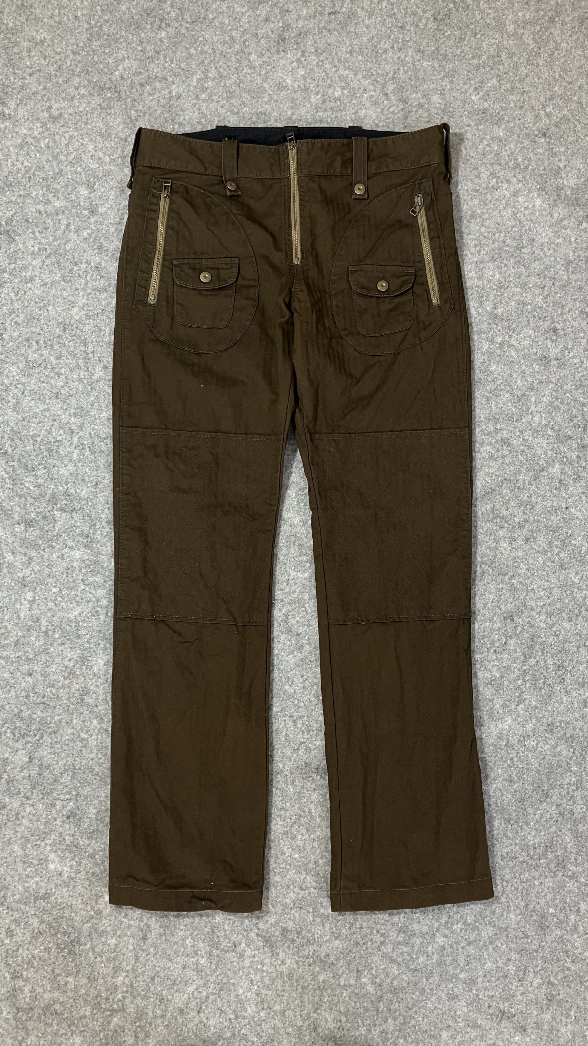 If Six Was Nine Vintage multi-zipper tactical pants Size US 36 / EU 52 - 1 Thumbnail