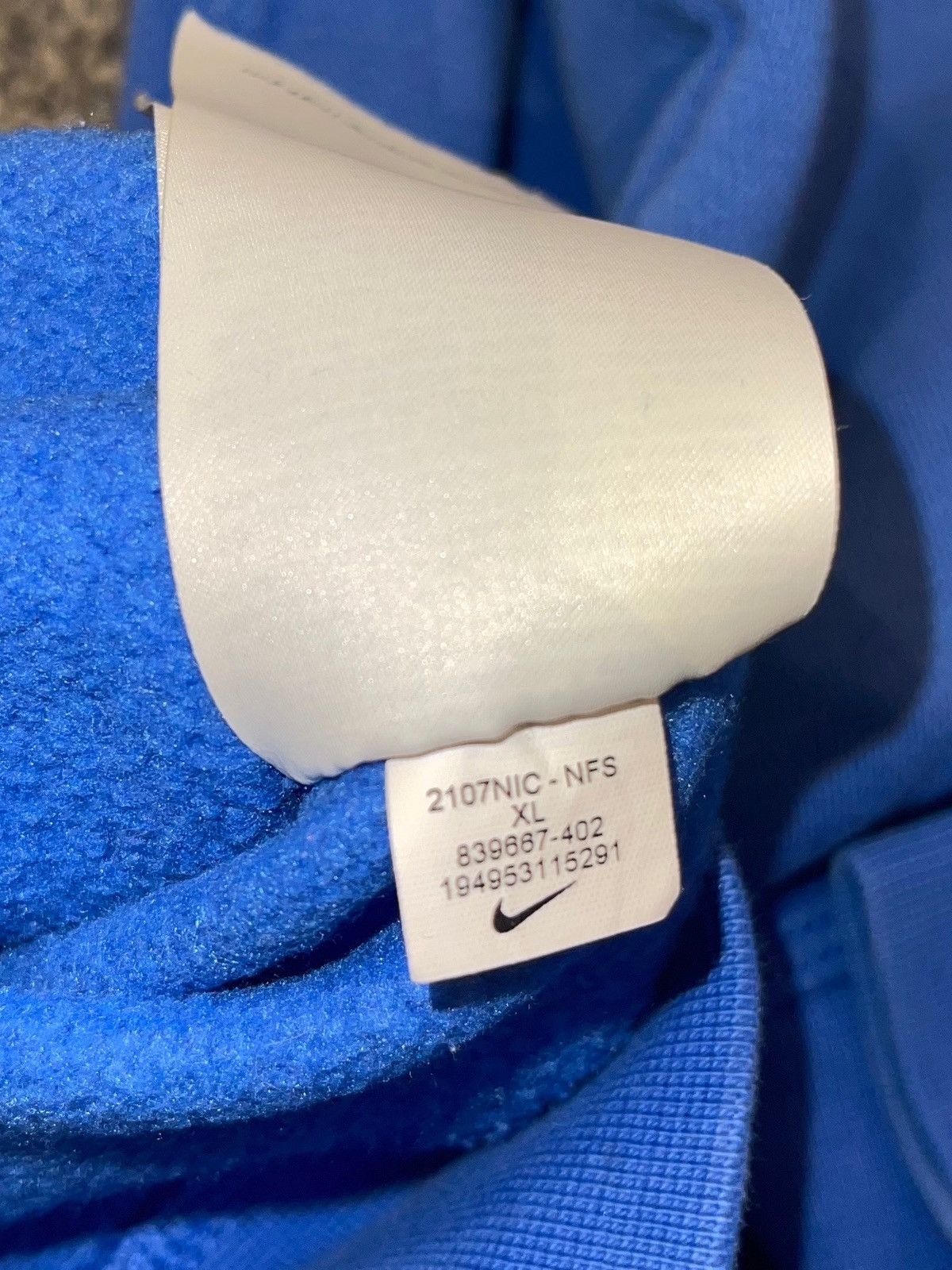 Nike Blue Nike jumper Size US XL / EU 56 / 4 - 4 Thumbnail