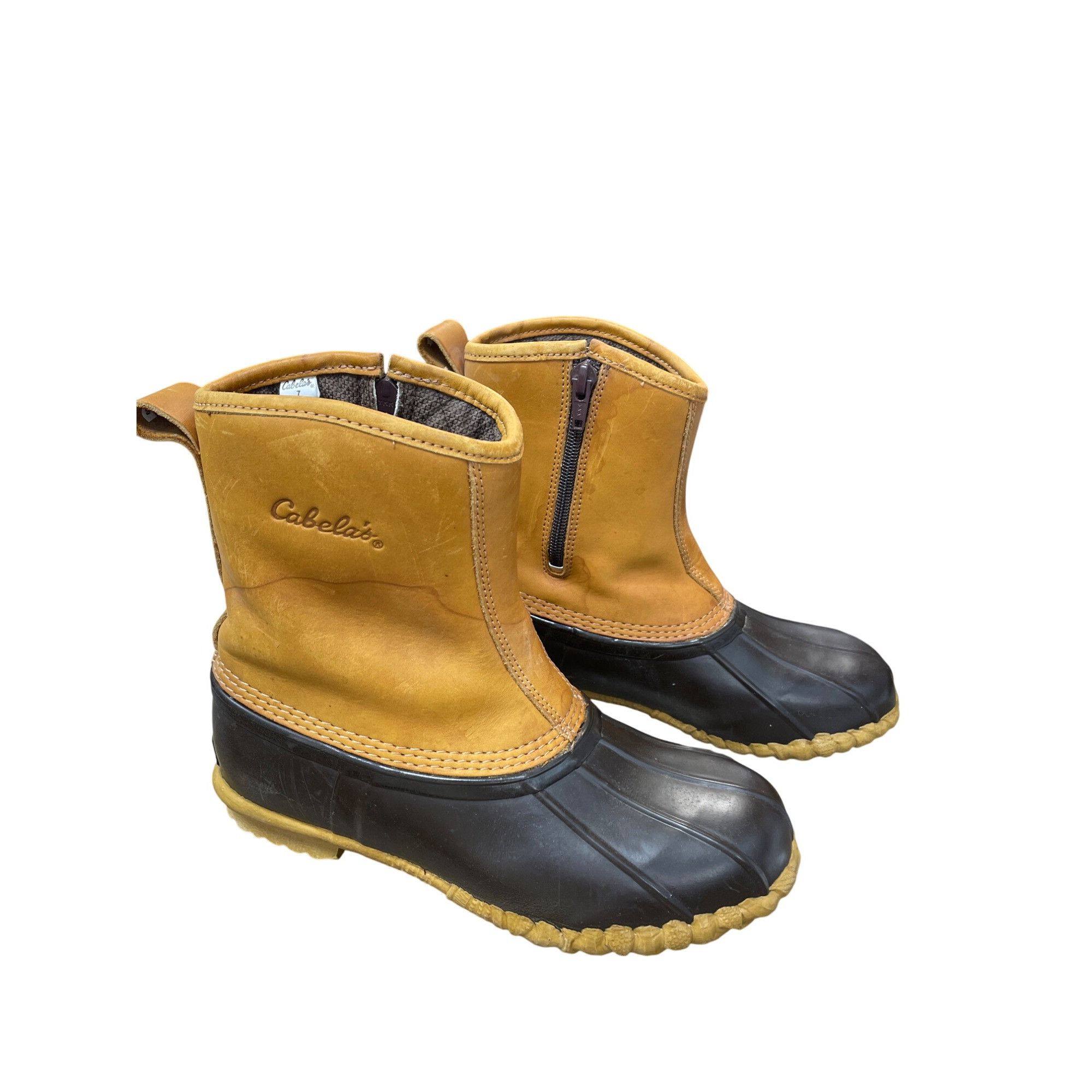 Cabelas Cabelas Womens Thinsulate Brown Duck Winter Boots Sz 7 SKU 9 Size US 7 / IT 37 - 4 Thumbnail
