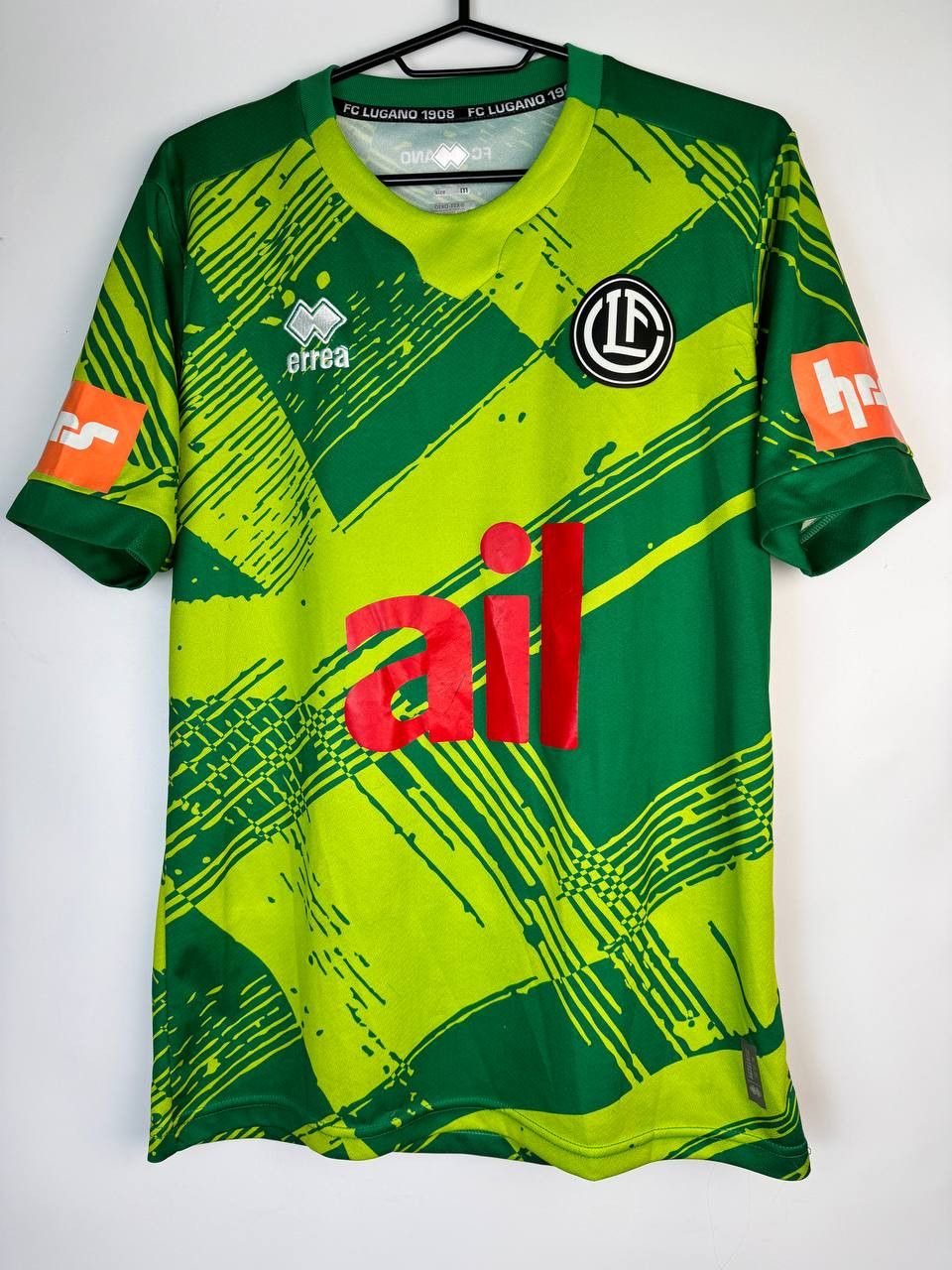 Errea Errea FC Lugano Jersey Competition Home Goalkeeper Shirt Size US M / EU 48-50 / 2 - 1 Thumbnail