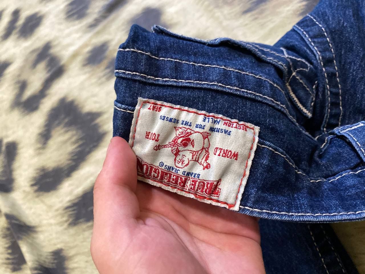 True Religion Vintage True Religion Slim Fit Denim Jeans Size 28 Size 28" / US 6 / IT 42 - 5 Thumbnail