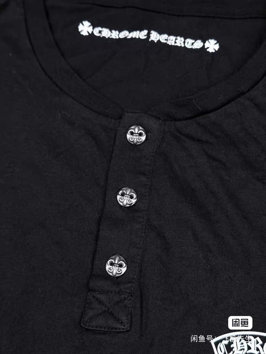 Chrome Hearts Chrome Hearts Long Sleeve Casual T-Shirt 0079. Size US M / EU 48-50 / 2 - 2 Thumbnail