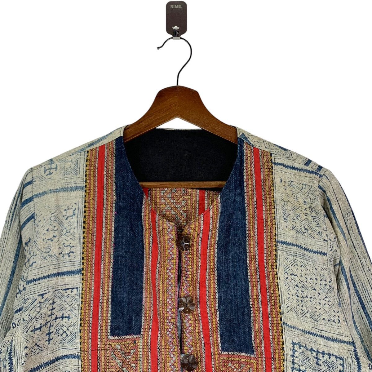 Japanese Brand × Vintage VINTAGE PATCH WORK BOMBER BUTTON JACKET Size US S / EU 44-46 / 1 - 4 Thumbnail