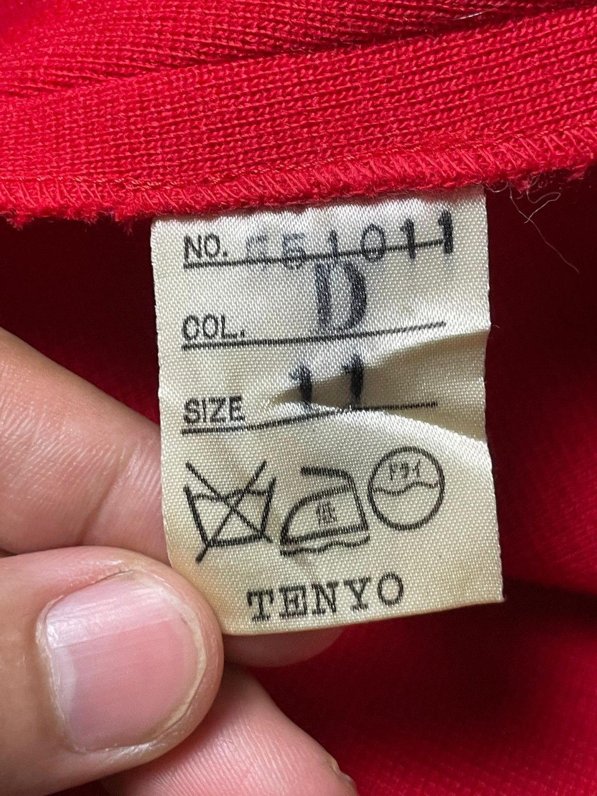 Designer × Japanese Brand × Vintage VTG Japanese Brand La Donna Red Cape (5) Size US L / EU 52-54 / 3 - 8 Thumbnail