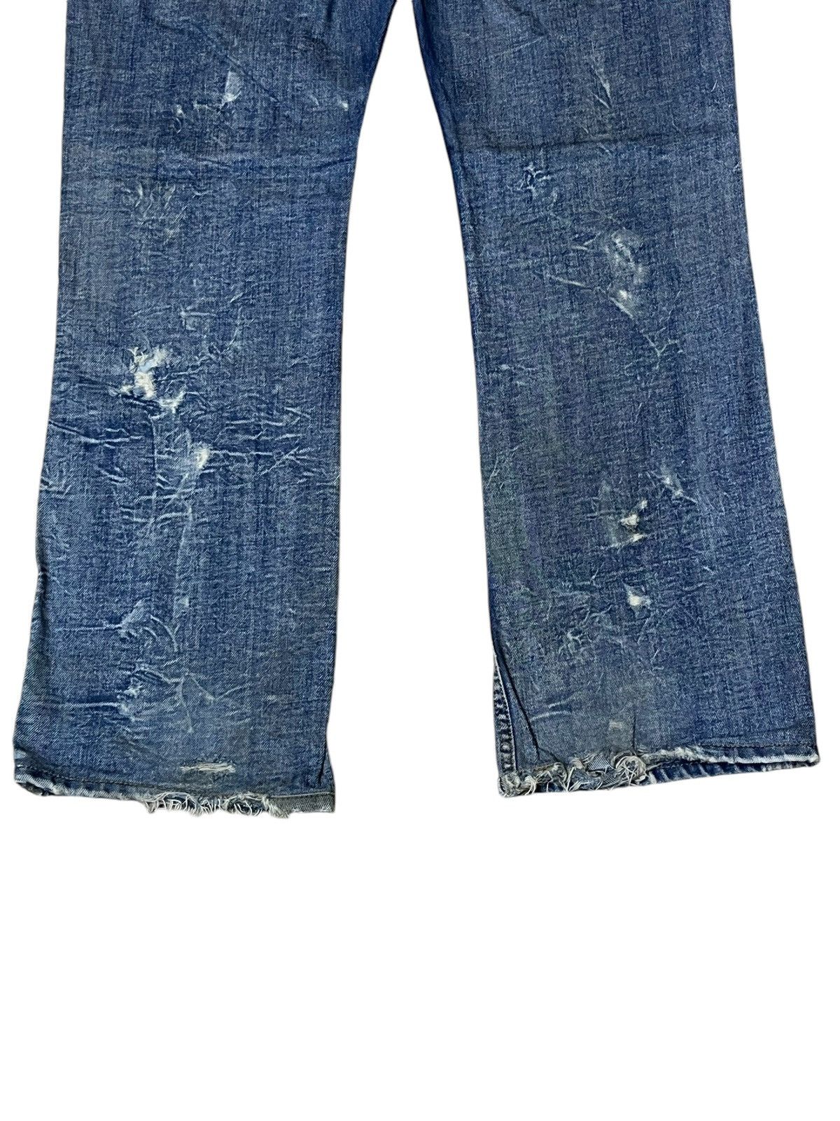 Diesel SICK🔥DIESEL LTD ZATINY MUD DISTRESSED MADE IN ITALY JEANS Size US 35 - 10 Thumbnail