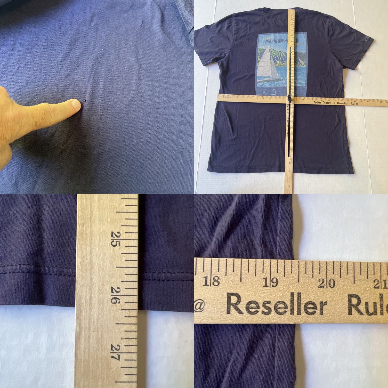 Vintage VINTAGE Crazy Shirts Womens Kauai Visit The Napoli Coast Sailing Shirt Medium Gray Long Sleeve Cotton Knit Regular Fit Mens Womens Boys Girls Size M / US 6-8 / IT 42-44 - 8 Thumbnail