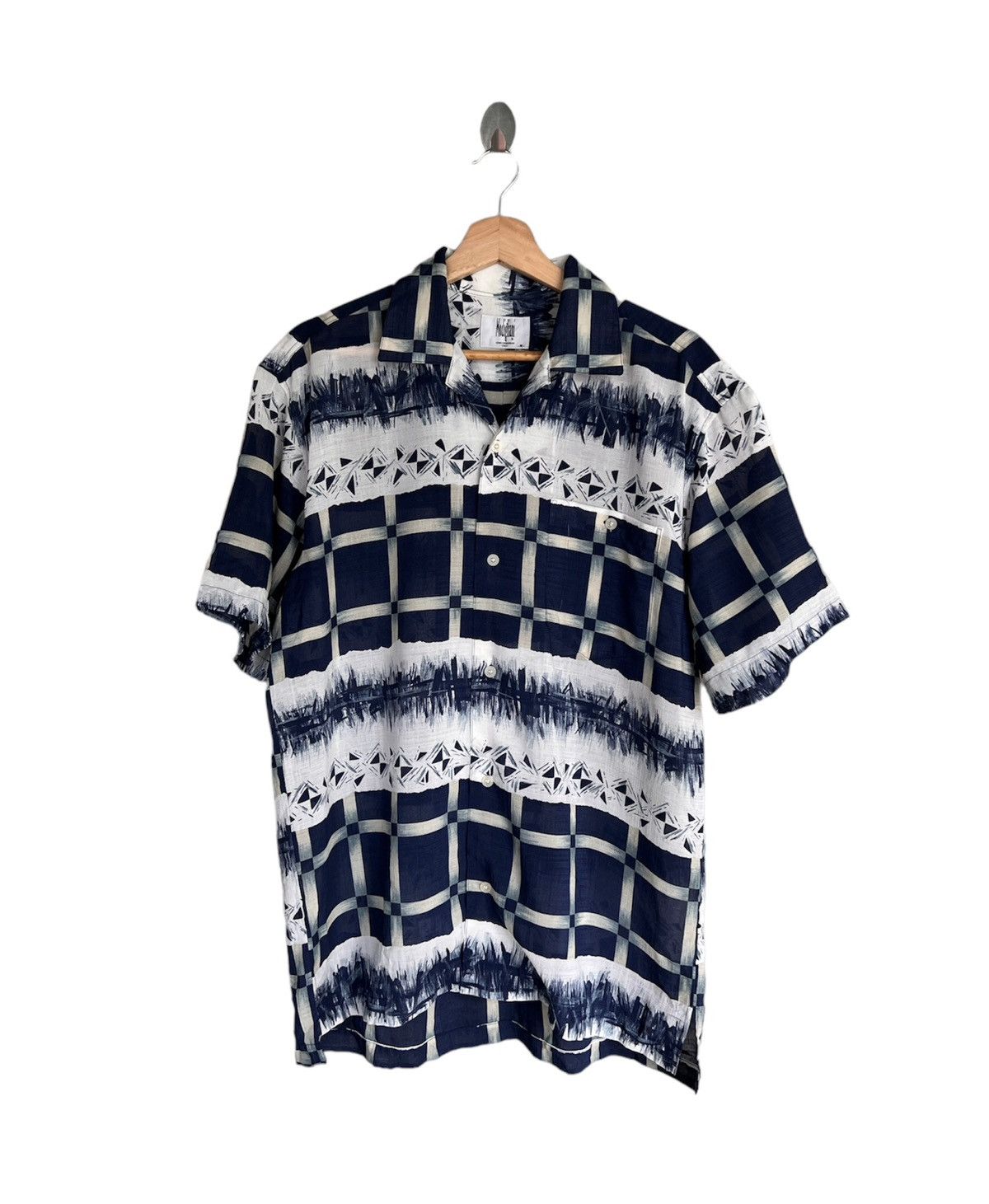 Vintage Vintage Modigliani Italy Shirt Button Up Size US M / EU 48-50 / 2 - 1 Thumbnail