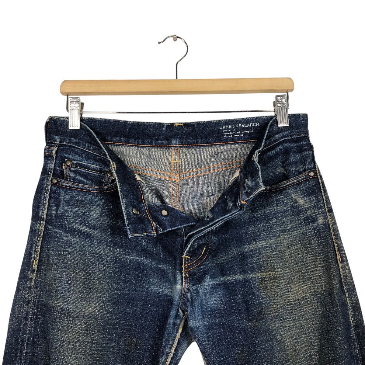 Japanese Brand 📌Vintage Denim Jeans Urban Research Redline Issey Miyake Size US 32 / EU 48 - 18 Thumbnail