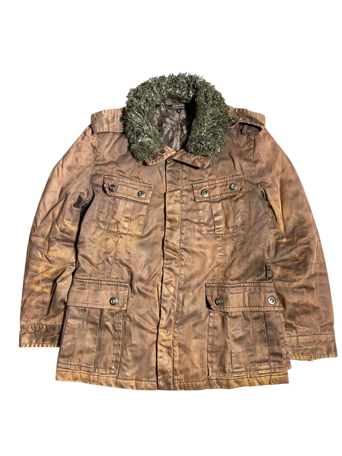 14th Addiction 2000s IN THE ATTIC WASHED JACKET SEDITIONARIES PUNK STYLE Size US M / EU 48-50 / 2 - 1 Thumbnail