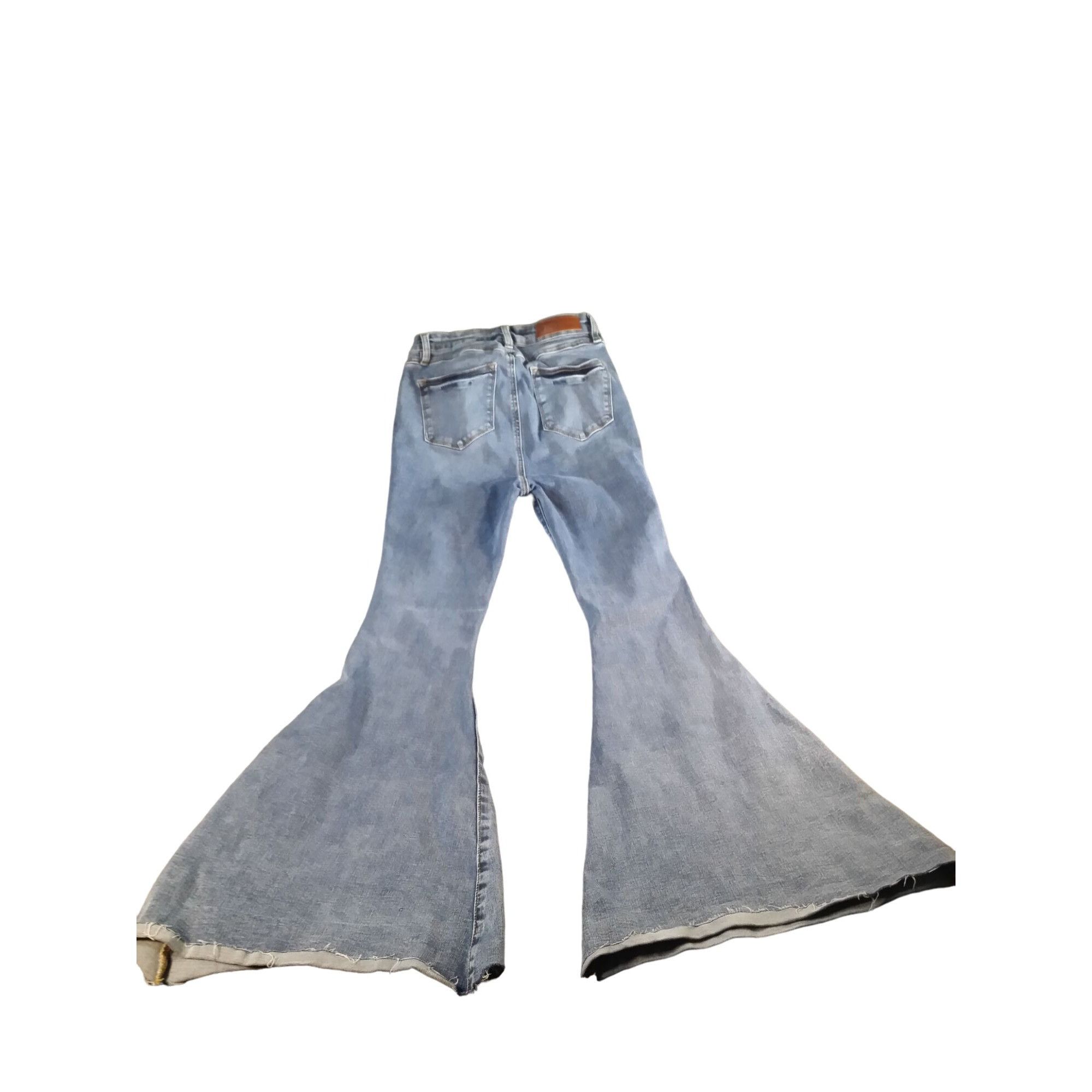 Western Rise Lucky & Blessed Flare Fit Jeans Women Sz 6 Blue Denim Everyd Size 28" / US 6 / IT 42 - 7 Thumbnail