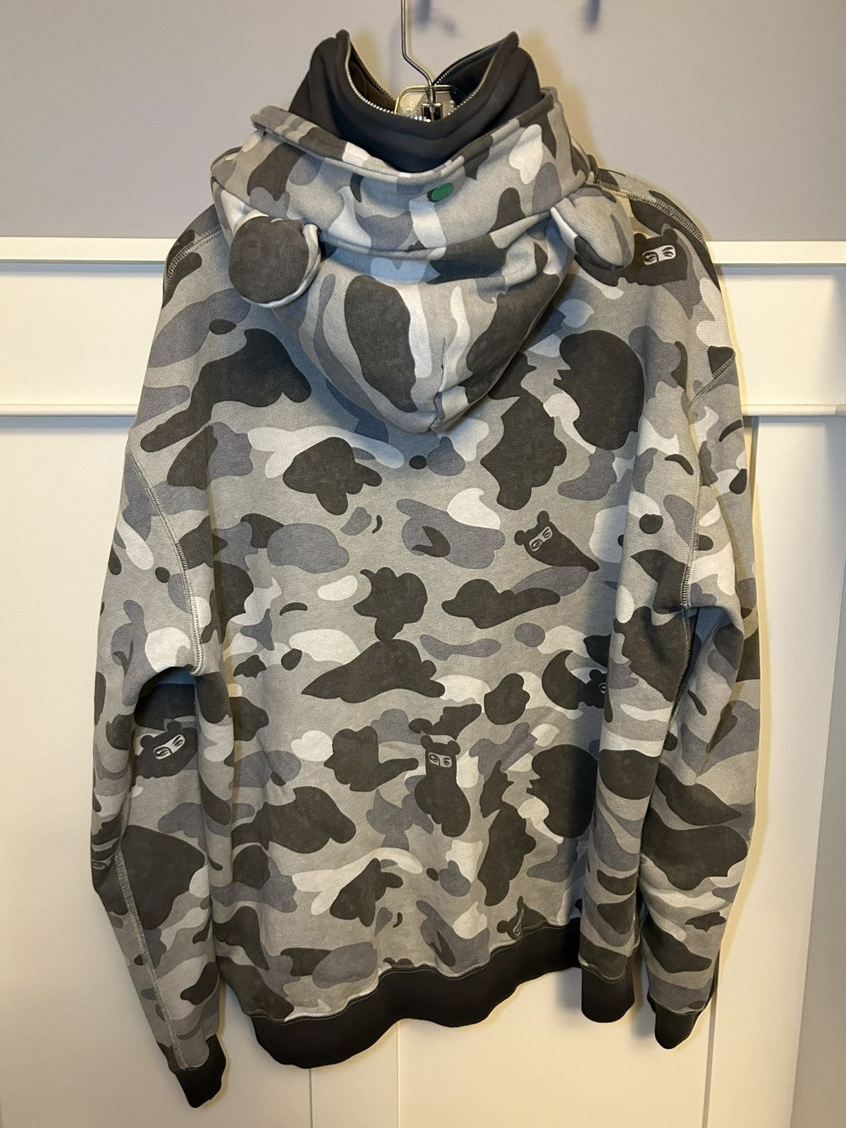 Other ABCD jose wong full-zip doubled layer bear hood camo hoodie Size US XL / EU 56 / 4 - 2 Thumbnail
