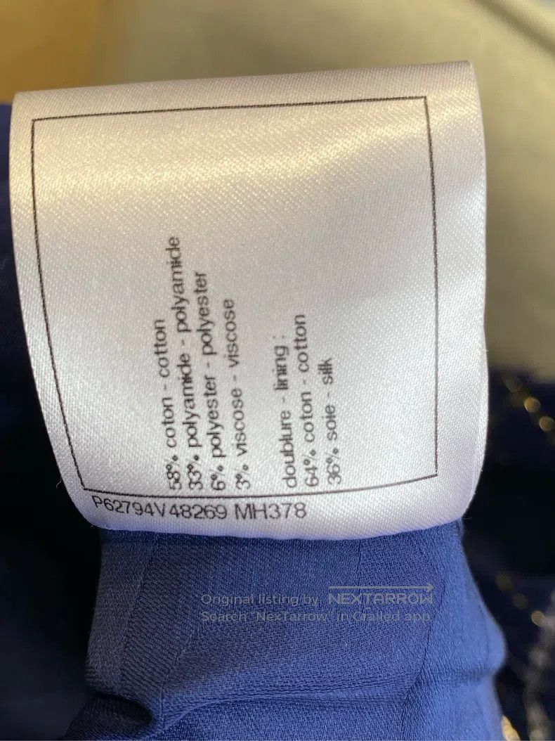Other Chanel 20-year-old station series blue vest Size XXS / US 00 / IT 34 - 6 Thumbnail