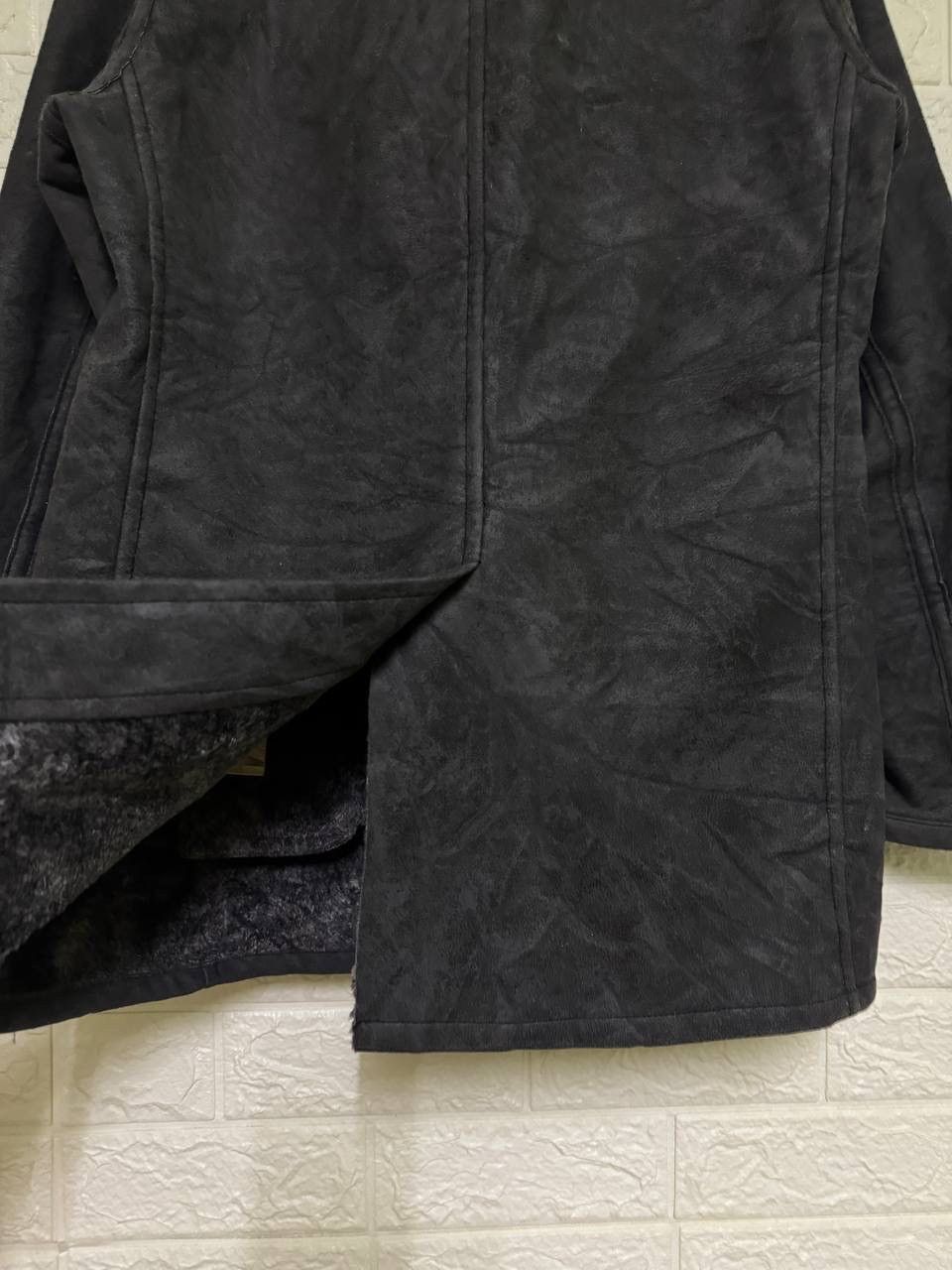 BIGI VINTAGE 90s REDMESS MEN'S BIGI LEATHER SHERPA JACKET Size US S / EU 44-46 / 1 - 13 Thumbnail