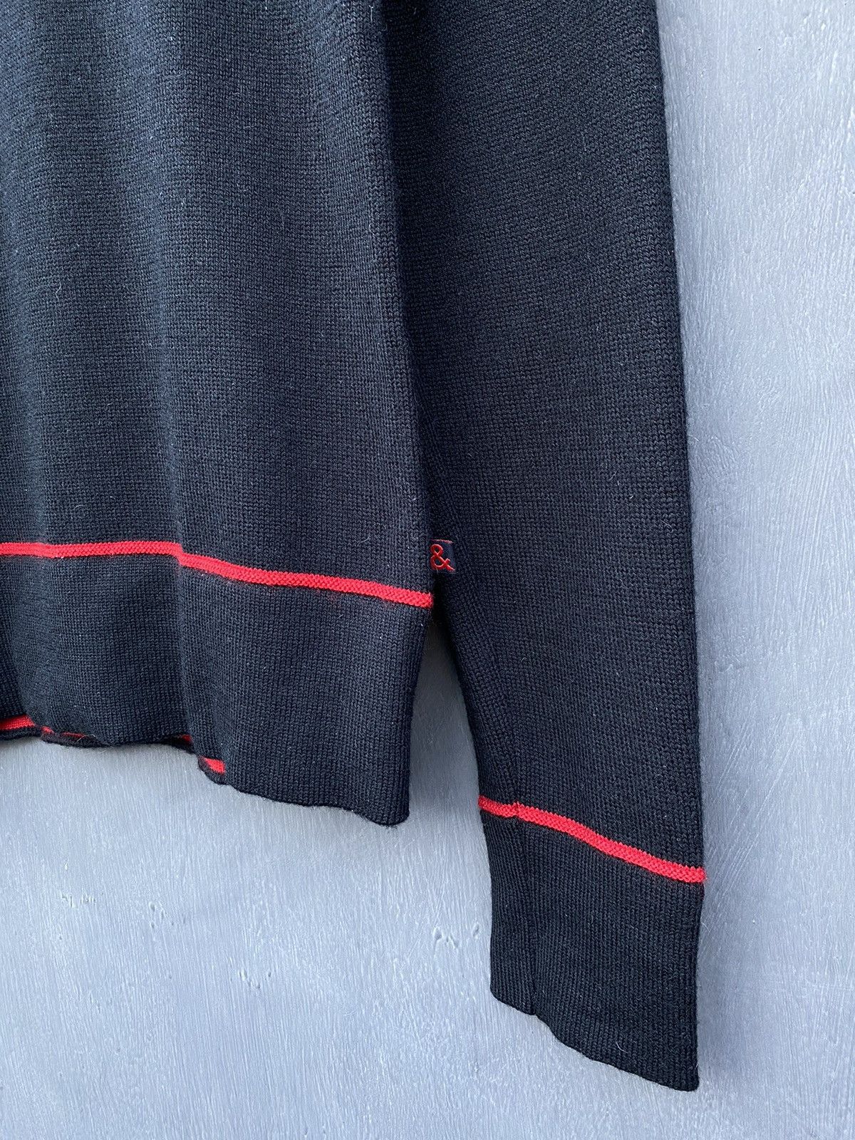 Dolce & Gabbana Dolce Gabbana Vintage Wool zip neck sweater size 48 Unisex Size US M / EU 48-50 / 2 - 4 Thumbnail