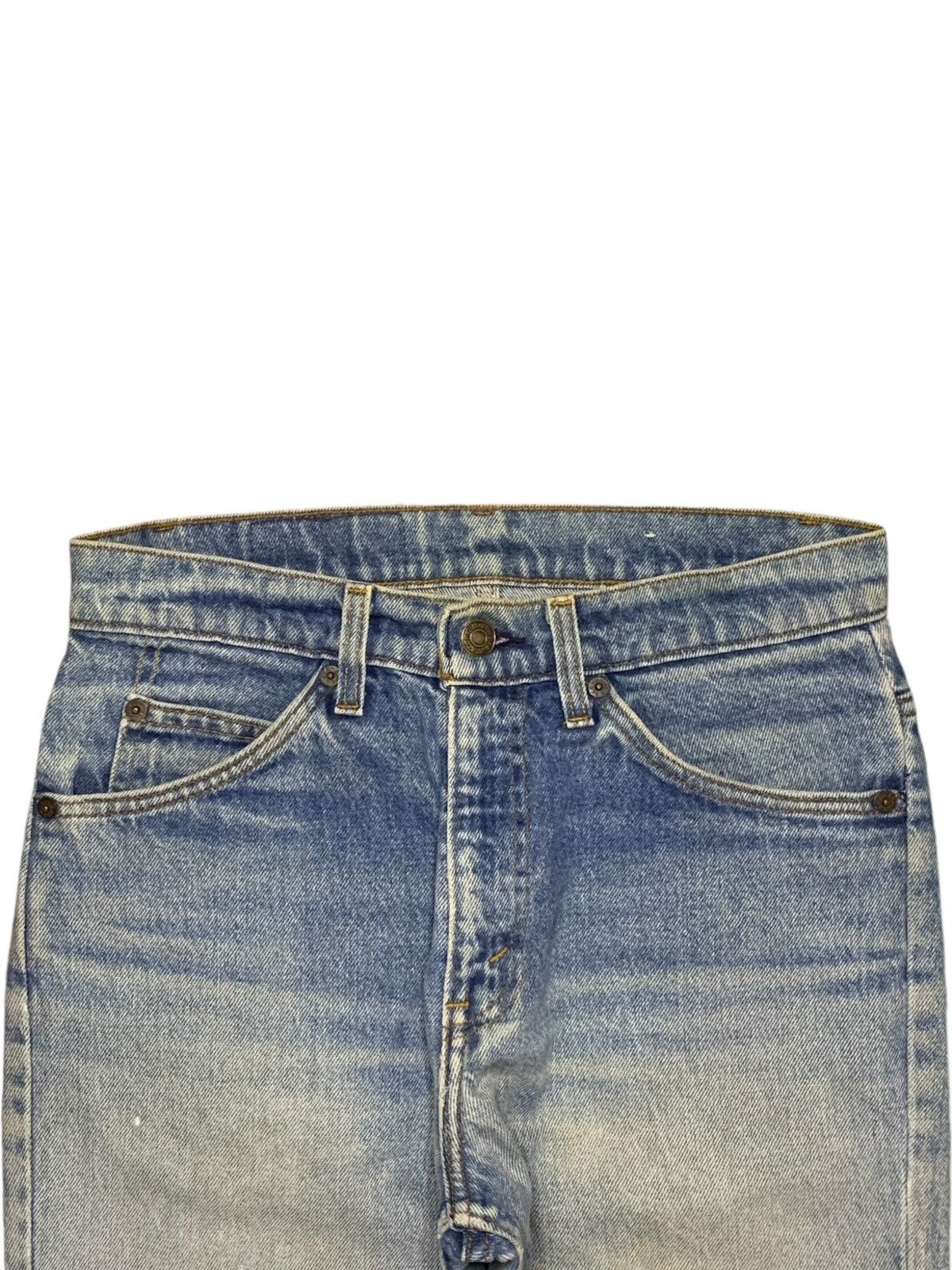 Levi's × Levi's Vintage Clothing Vintage 80s Levis 509 Orange Tab Distressed Mud Wash Jeans Size US 29 - 4 Thumbnail