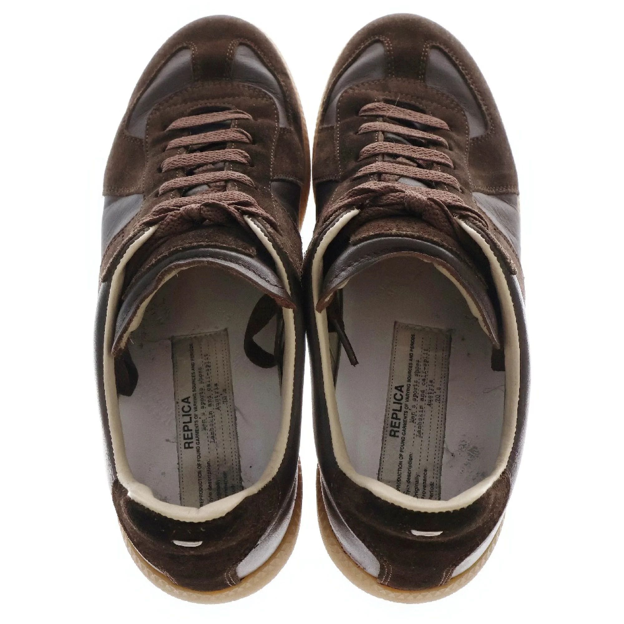 Maison Margiela Maison Margiela German Trainer Leather Replica Sneakers Size US 7 / EU 40 - 4 Thumbnail