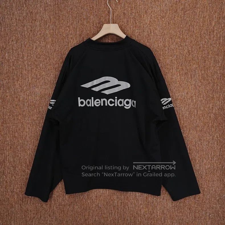 Balenciaga Balenciaga Ski Series Ice Hockey Jersey Long Sleeve Size US XXS / EU 40 - 2 Thumbnail