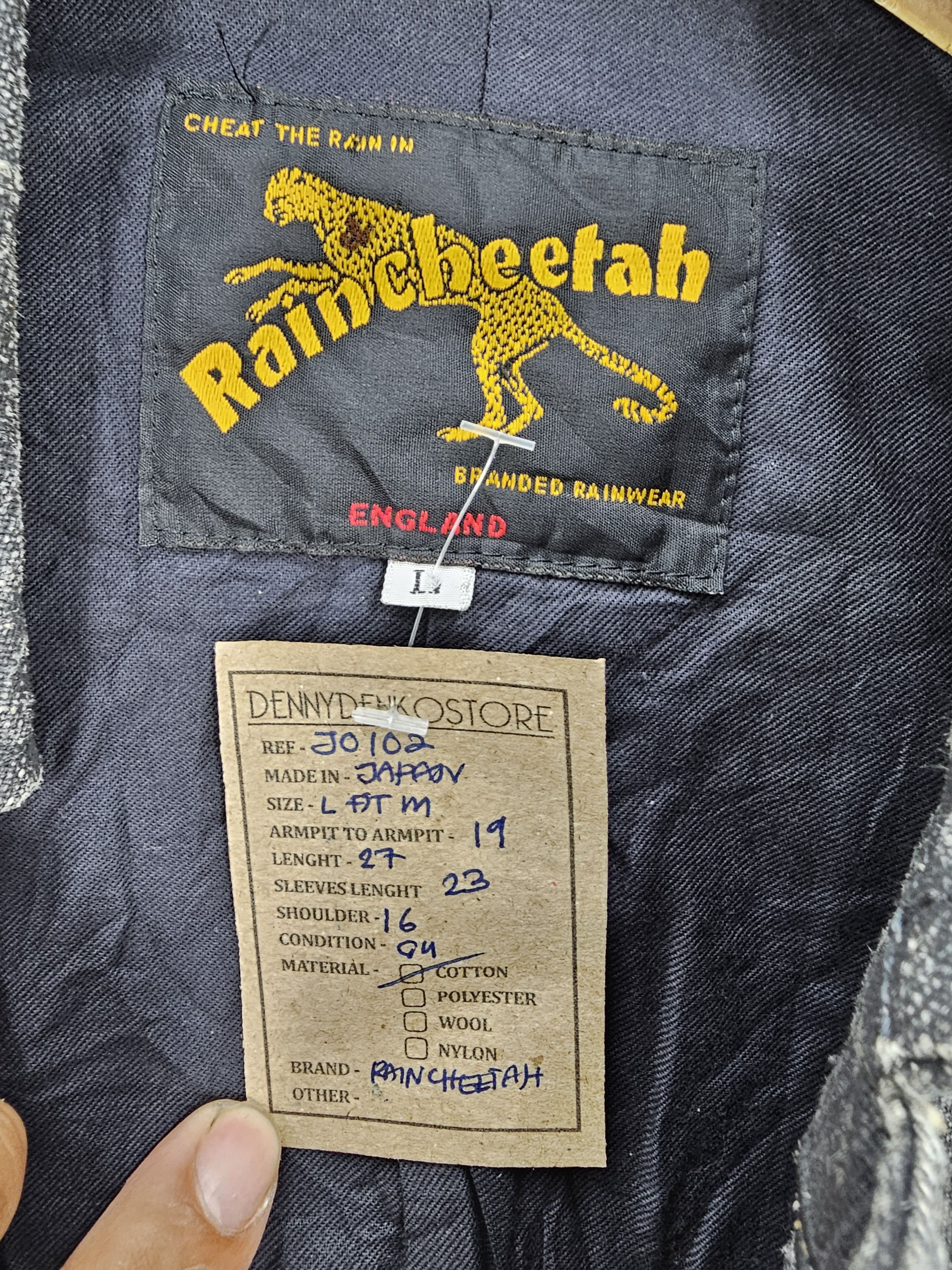 Japanese Brand Vintage RAINCHEETAH England Military Blazer Jacket J0102 Size US M / EU 48-50 / 2 - 11 Thumbnail