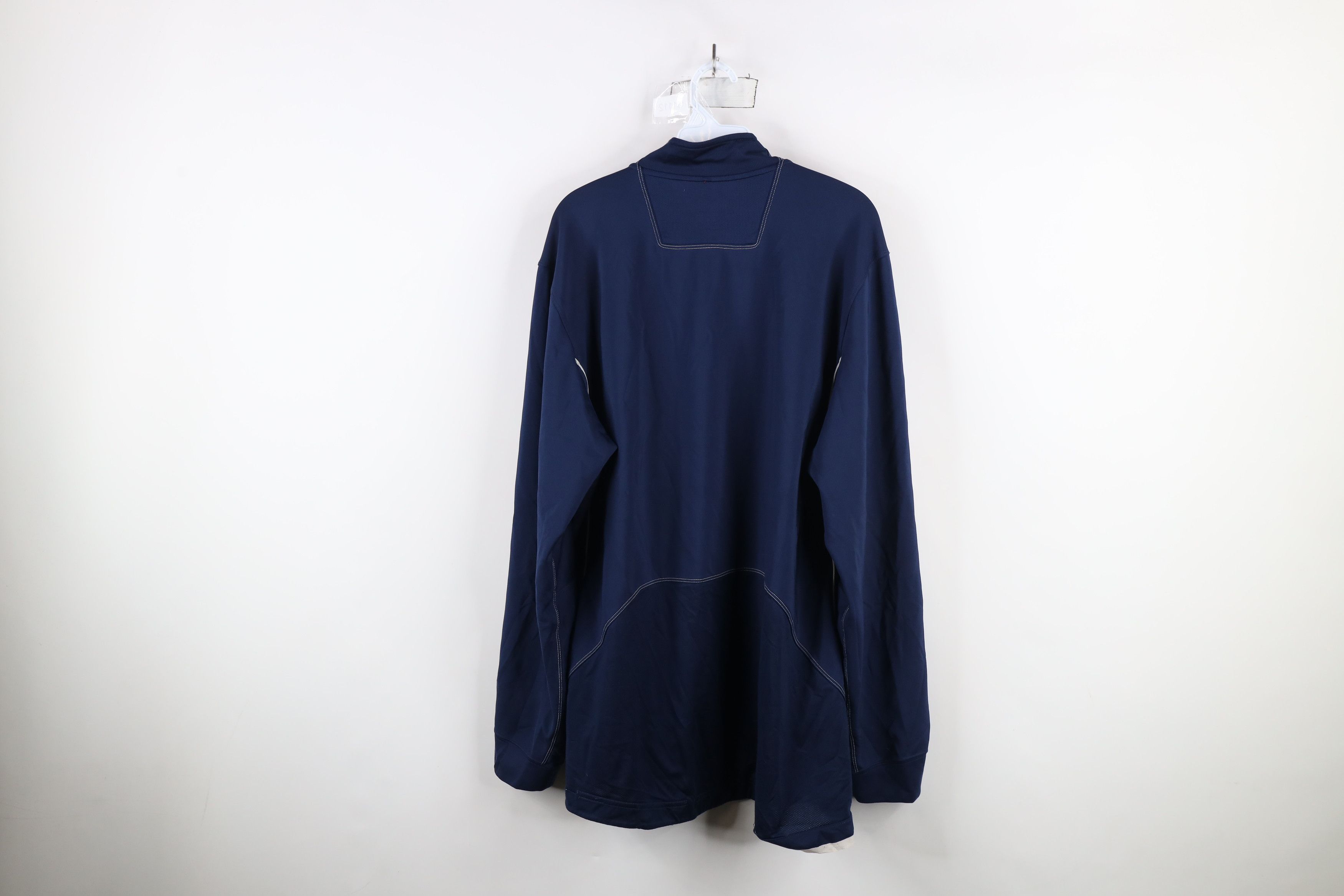 Nike × Vintage Nike Issued University of Toledo Baseball Half Zip Jacket Size US L / EU 52-54 / 3 - 13 Thumbnail