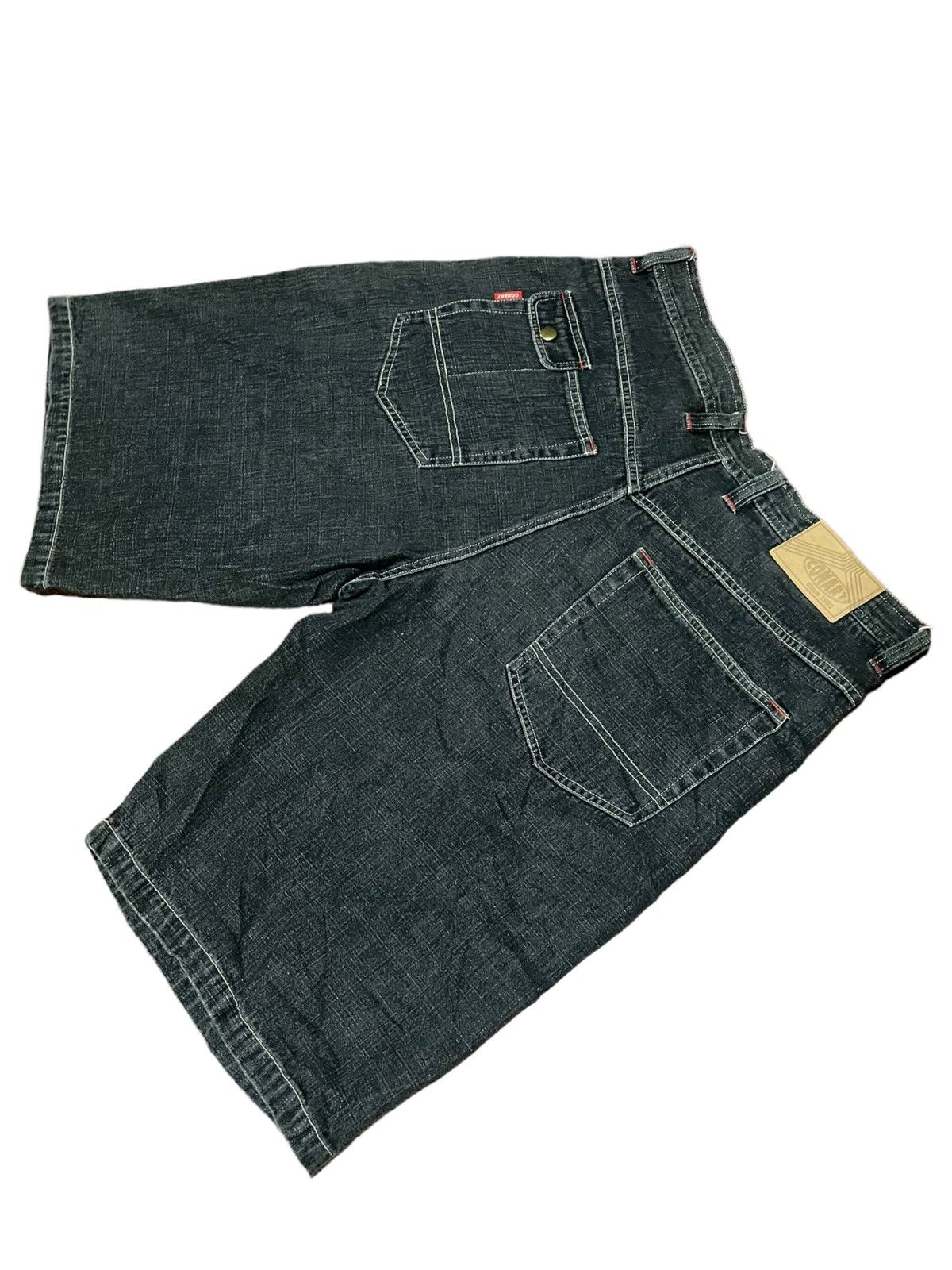 Hook-Ups Rare 90s Dope Shit Conart Skate Waxed Shorts Size US 34 / EU 50 - 14 Thumbnail