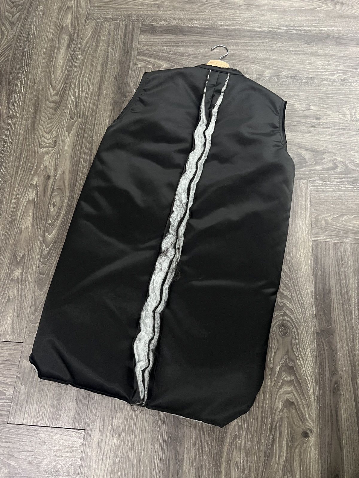 Rick Owens AW21 Rick Owens Gethsemane Unfinished Distressed Gilet Vest Size US M / EU 48-50 / 2 - 5 Thumbnail