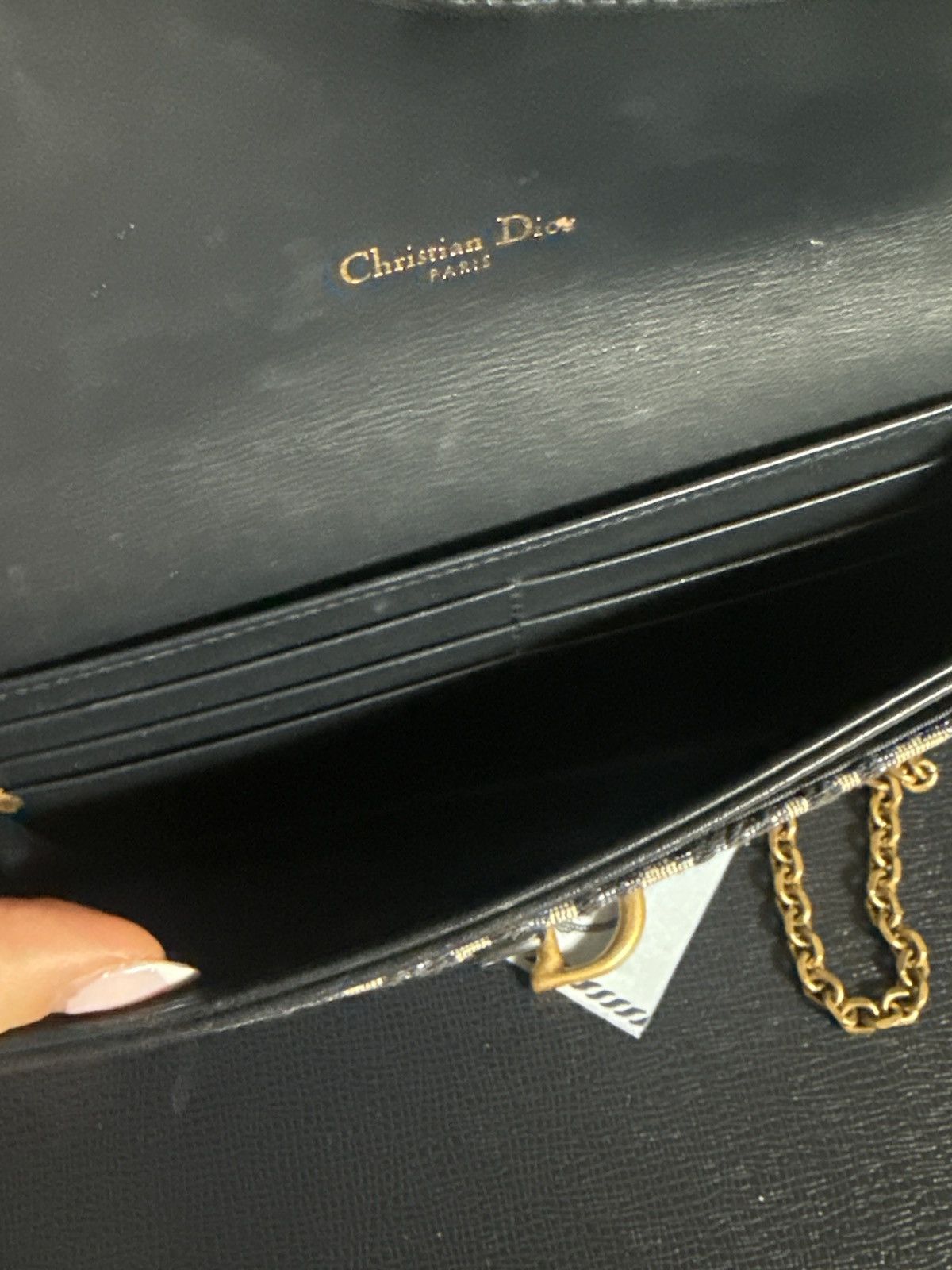Dior Small Saddle Pouch with Chain Size ONE SIZE - 4 Thumbnail