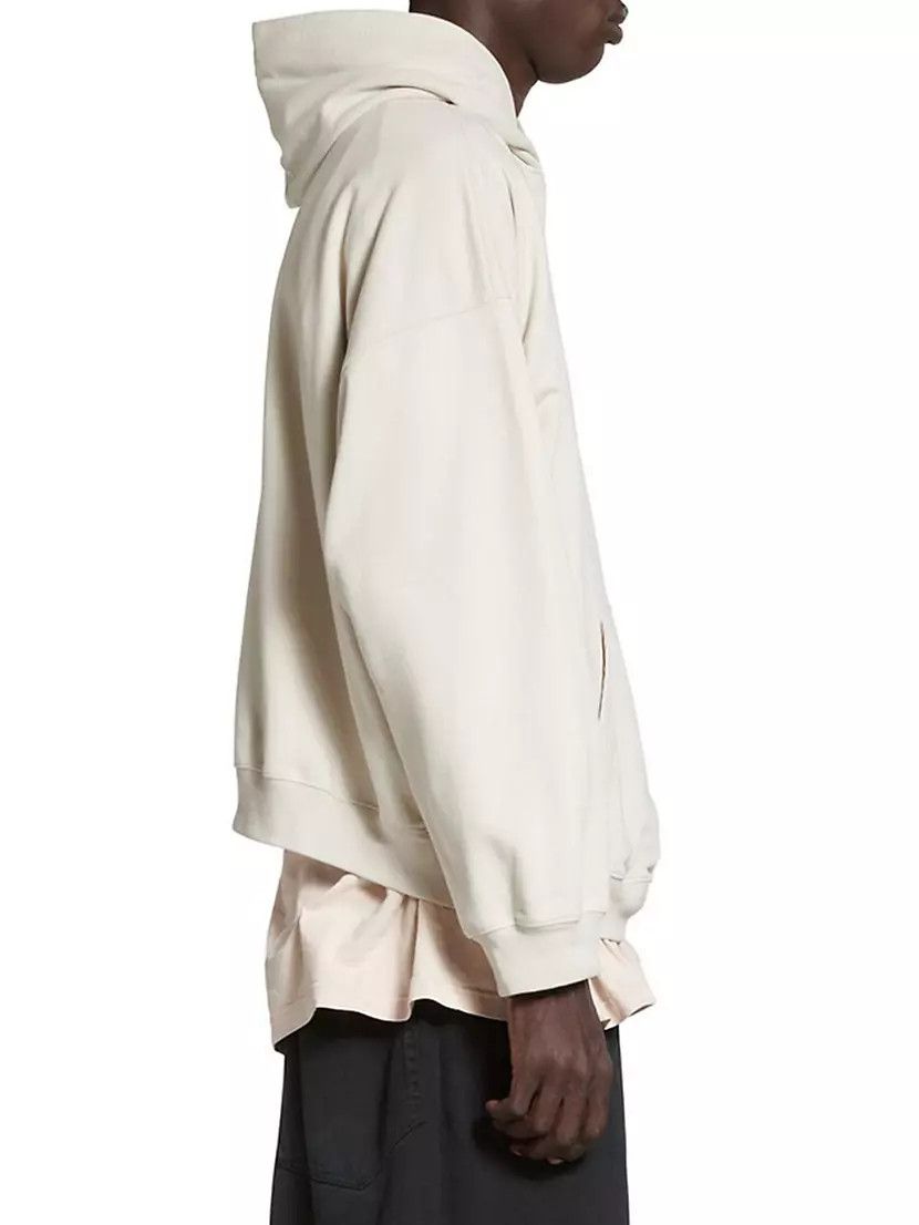 Balenciaga o1mt1gz0824 Cities Paris Hoodie Oversized in Light Beige Size US M / EU 48-50 / 2 - 3 Thumbnail