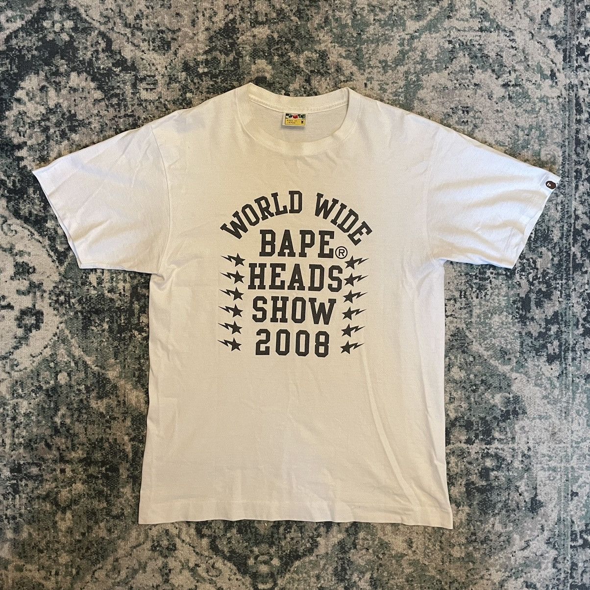 Bape × Nigo Bape Heads Show 2008 Tee Size US M / EU 48-50 / 2 - 1 Thumbnail