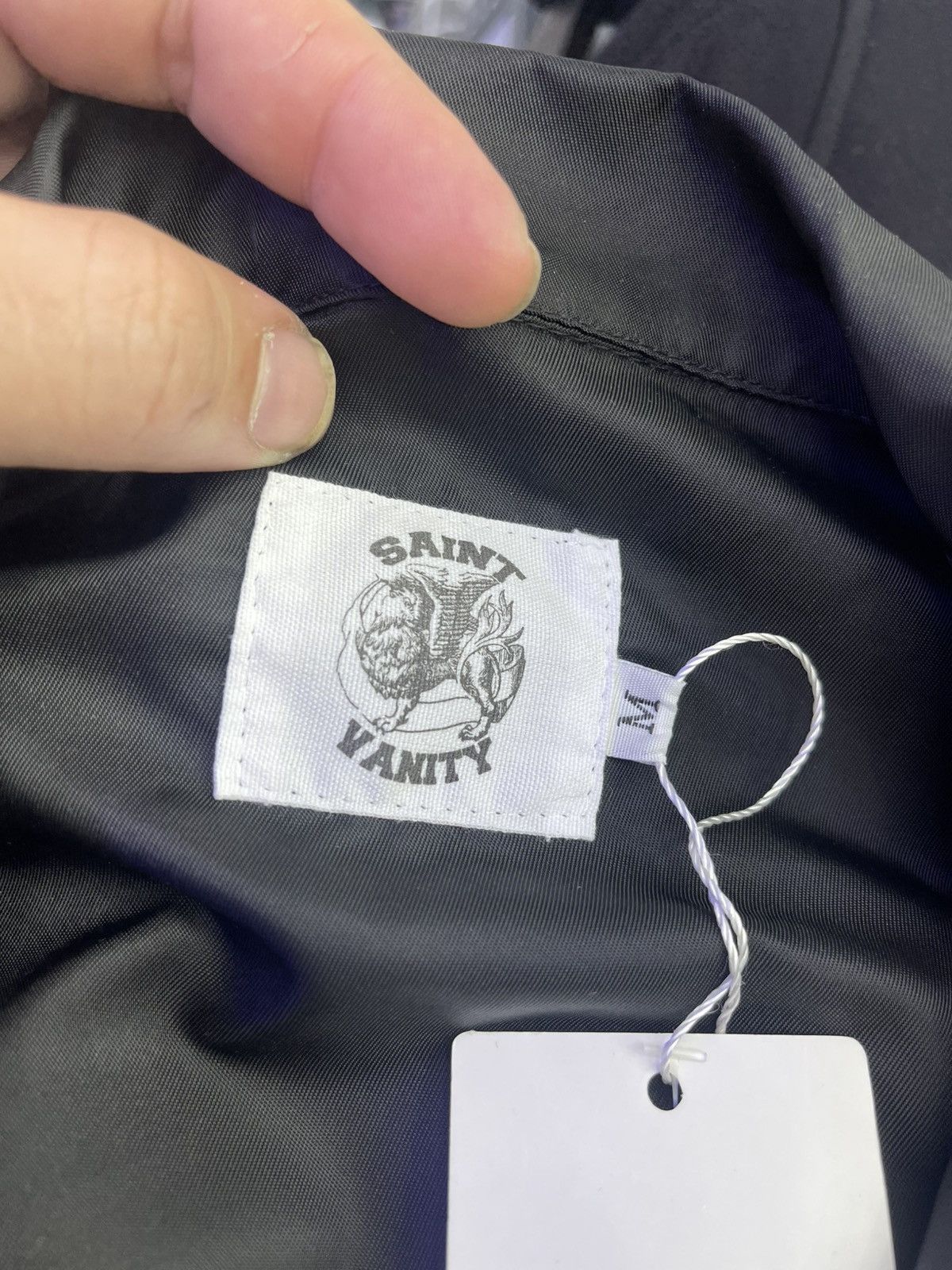 Saint Vanity Saint Vanity button up tee black Size US M / EU 48-50 / 2 - 3 Thumbnail