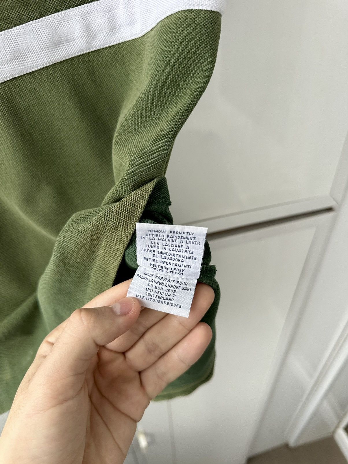 Polo Ralph Lauren Vintage Polo Ralph Lauren Green Polos Big Logo Size US S / EU 44-46 / 1 - 12 Thumbnail
