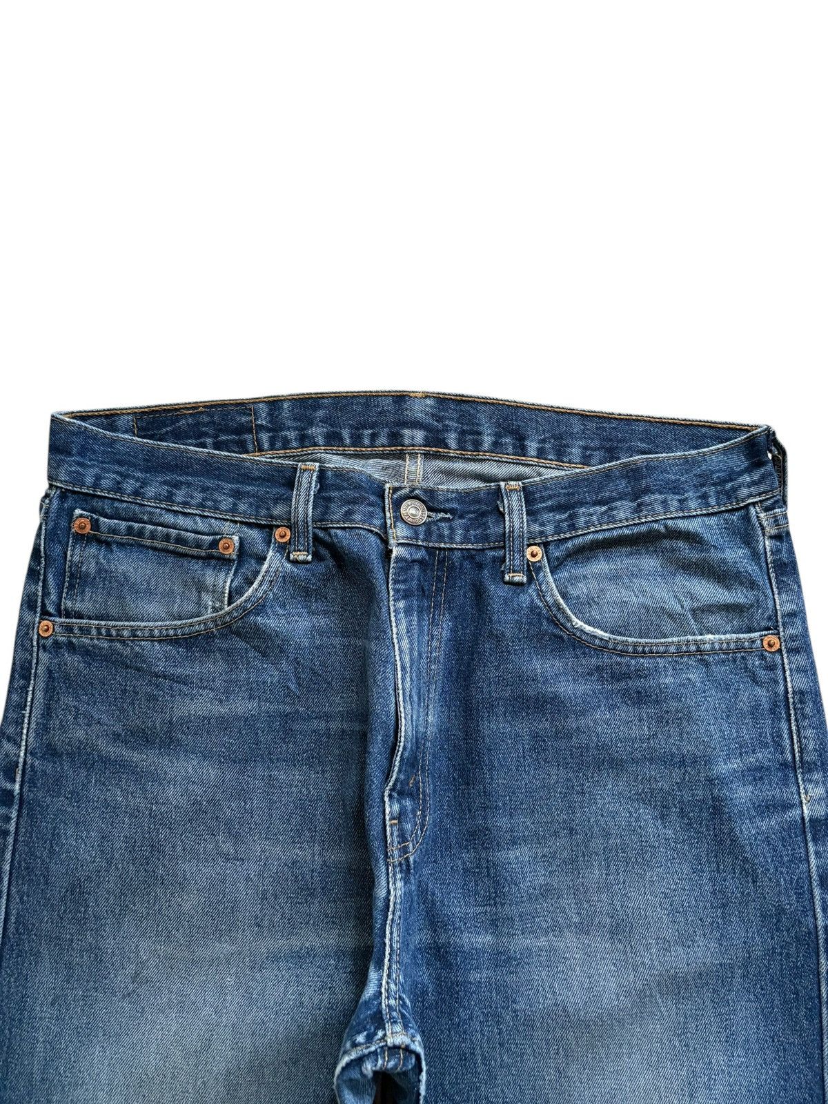 Levi's Vintage 90s Levis 581 Faded Wash Loose Baggy Jeans Size US 34 / EU 50 - 4 Thumbnail