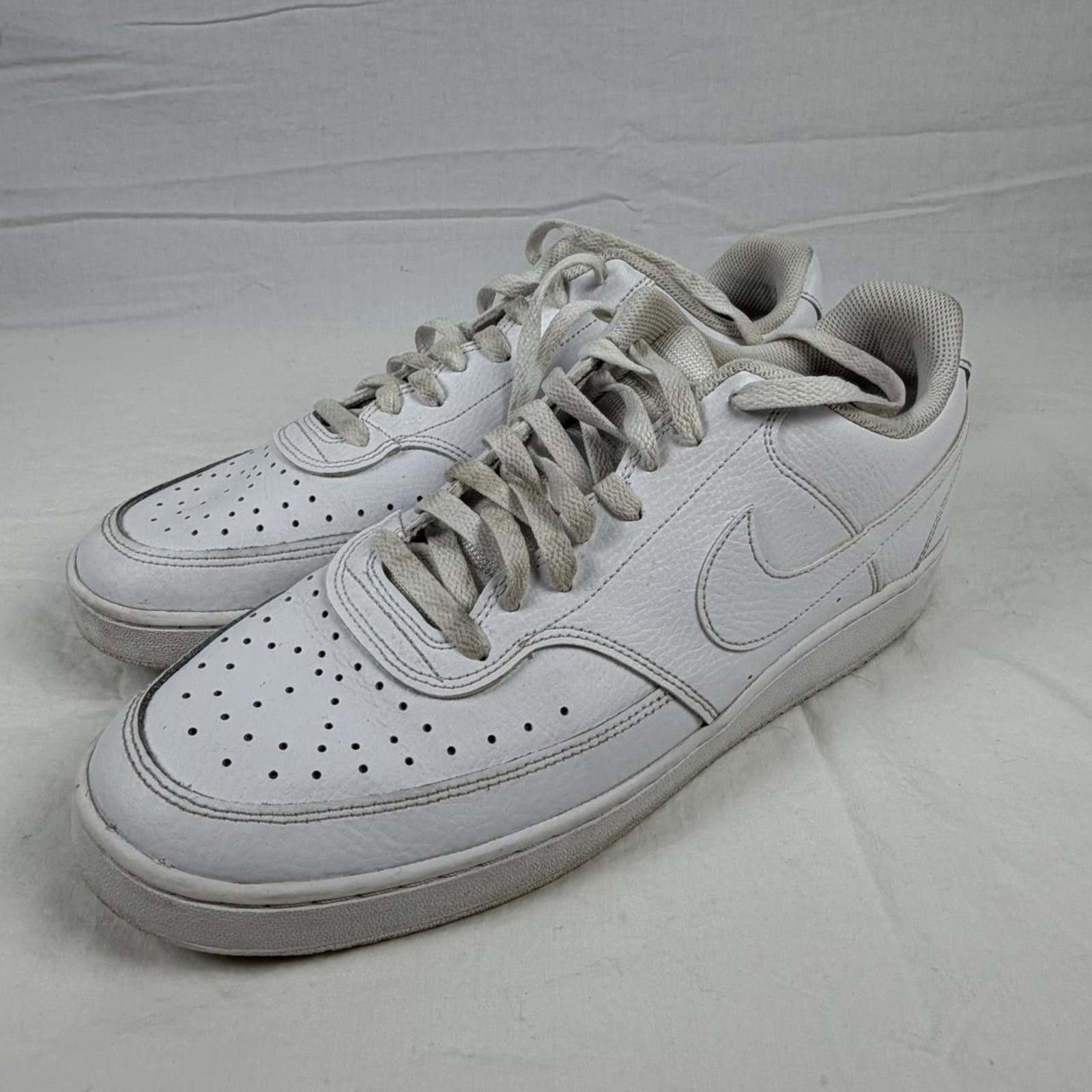 Nike Nike Air Force 1 white trainers, Size US 11.5 #sneakers Size US 11.5 / EU 44-45 - 2 Thumbnail