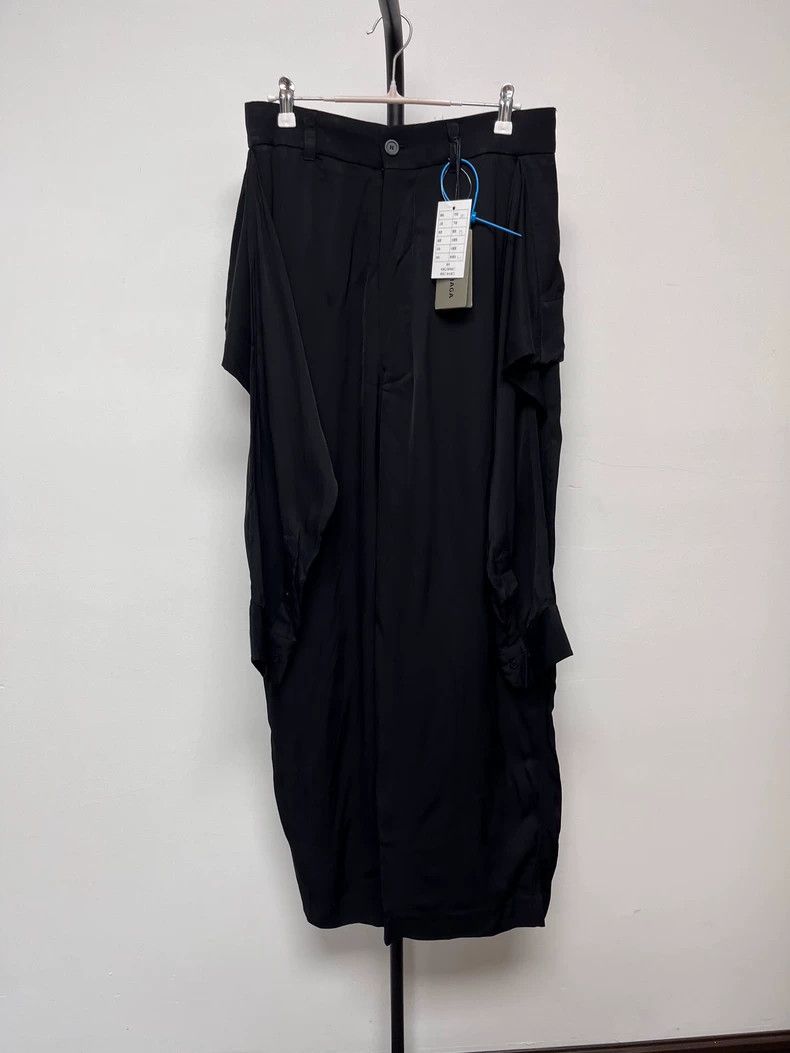 Balenciaga Balenciaga Layered Shirt Paneled Pants Black - dmc Size US 32 / EU 48 - 1 Thumbnail