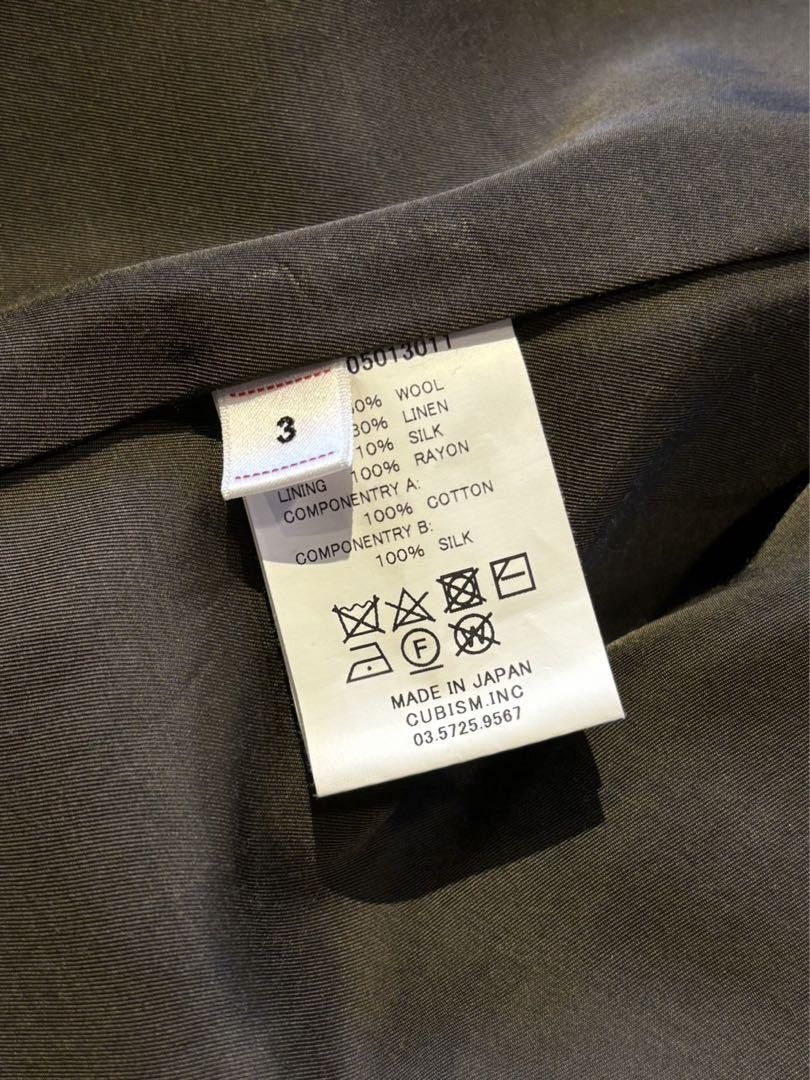 Yohji Yamamoto VISVIM HAMMONS COAT TWEED 0121205013011 Size US L / EU 52-54 / 3 - 6 Thumbnail