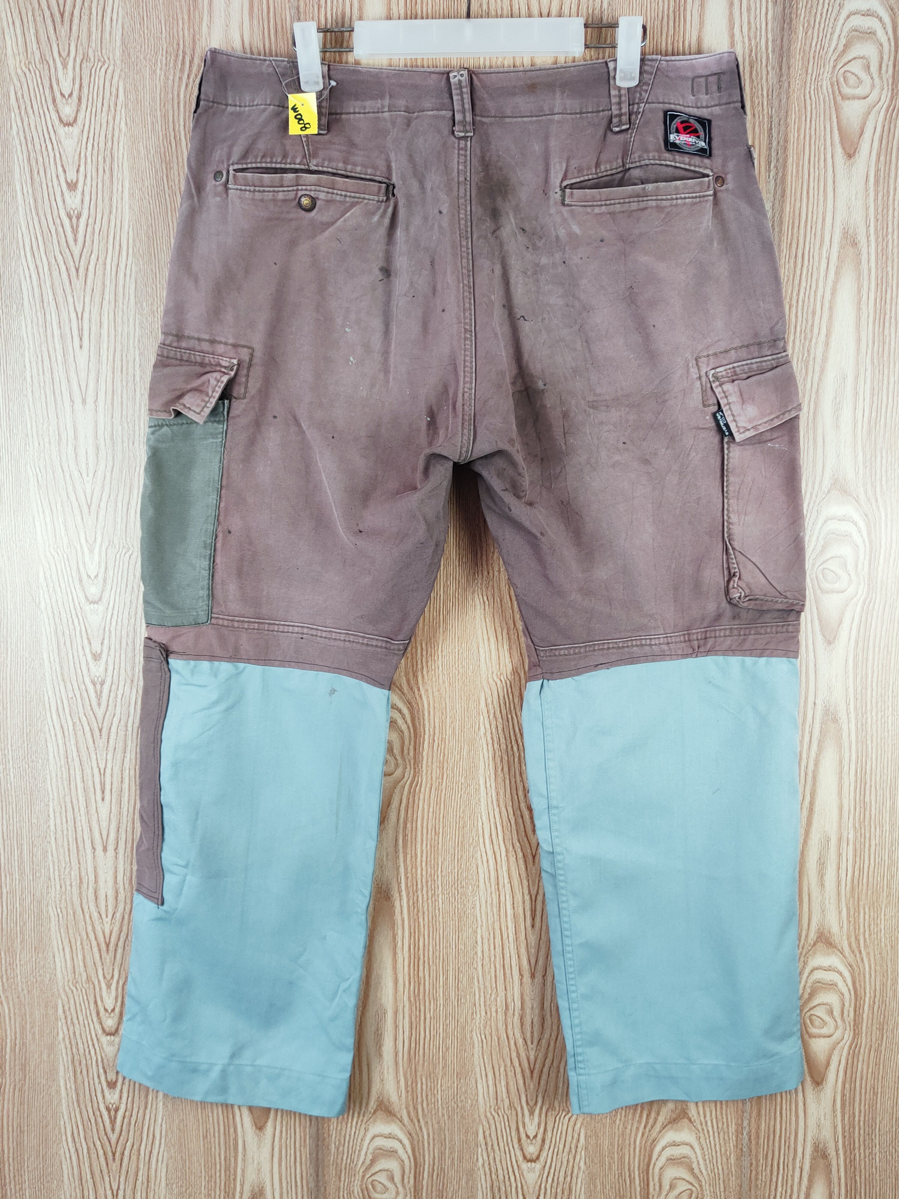 Japanese Brand DL Japan custom pocket Faded Tactical Cargo Pants #W008 Size US 36 / EU 52 - 9 Thumbnail