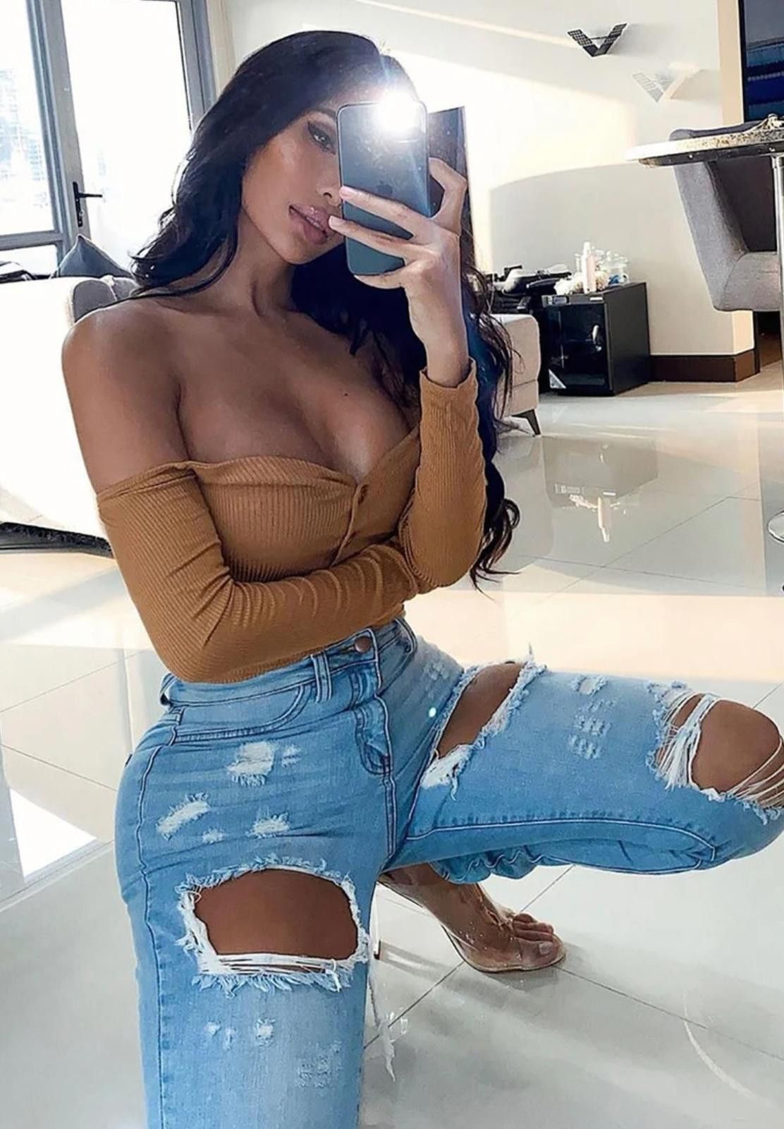 Fashion Victim FASHION NOVA Off-Shoulder Bodysuit in Mustard (SMALL) Size S / US 4 / IT 40 - 1 Thumbnail