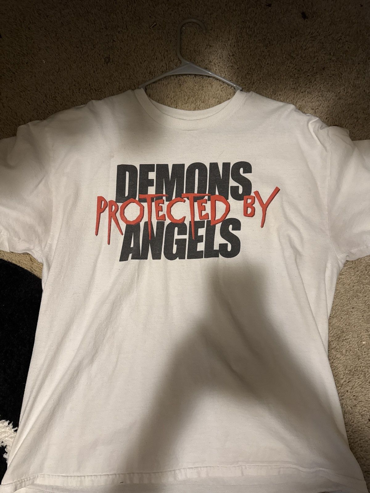Vlone Vlone Demons protected by angels t shirt Size US XL / EU 56 / 4 - 3 Thumbnail