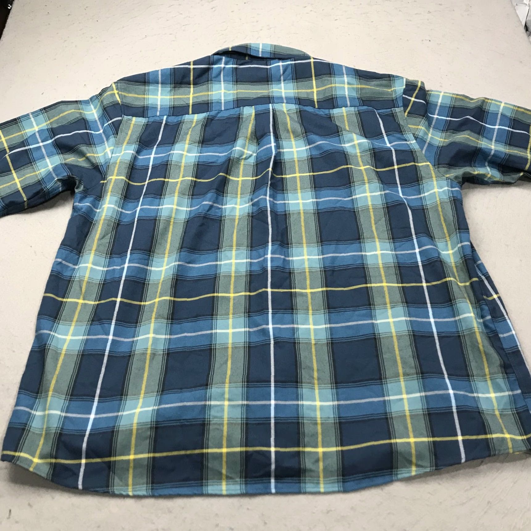 Vintage Dixxon Shirt 4XL Mens Blue Plaid Flannel The Complex Workwear Casual Pockets Size US XXL / EU 58 / 5 - 6 Thumbnail