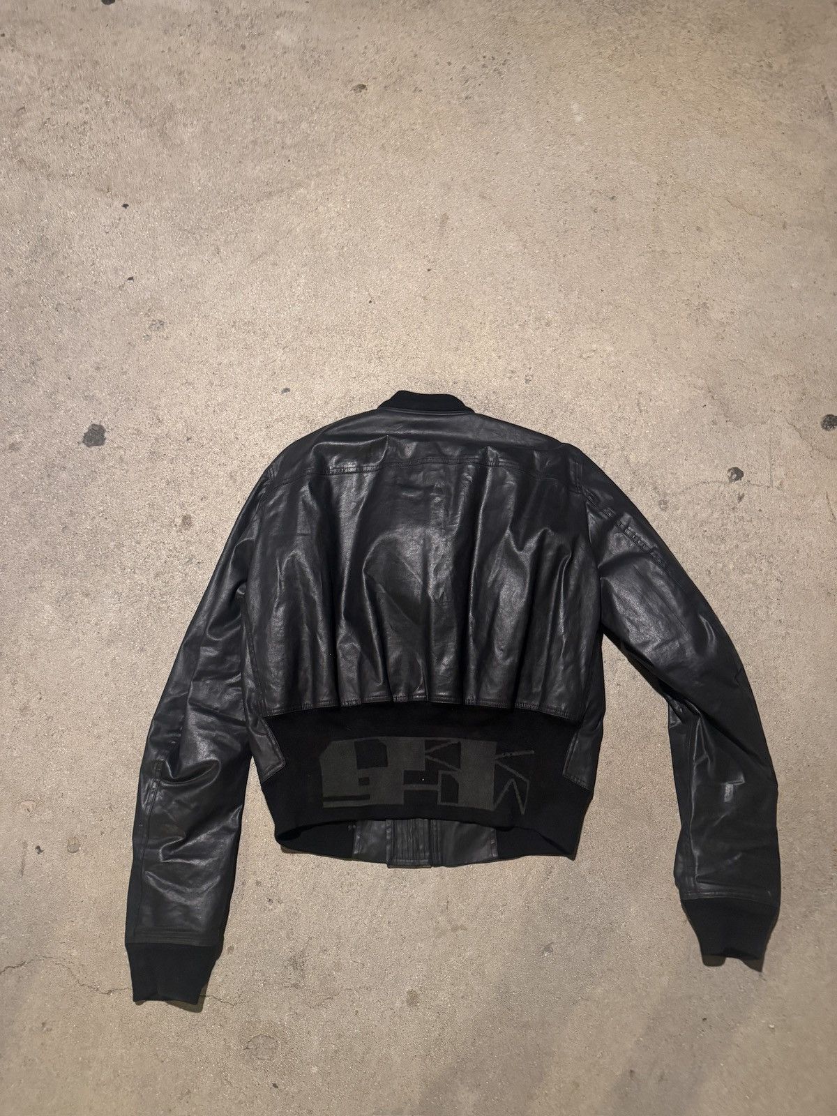 Rick Owens Drkshdw Rick owens DRKSHDW Waxed Bomber Size US M / EU 48-50 / 2 - 3 Thumbnail