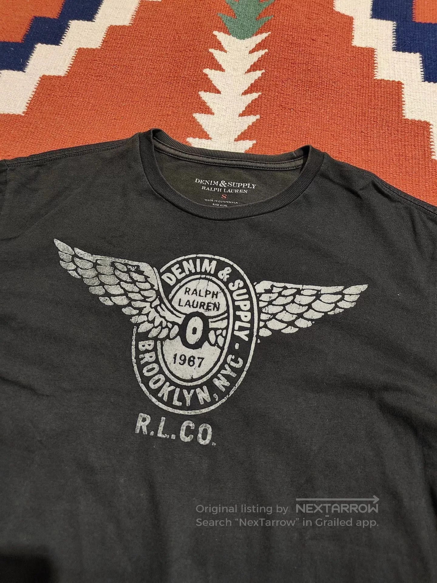 RRL Ralph Lauren RRL Short Sleeve T. Size US S / EU 44-46 / 1 - 2 Thumbnail