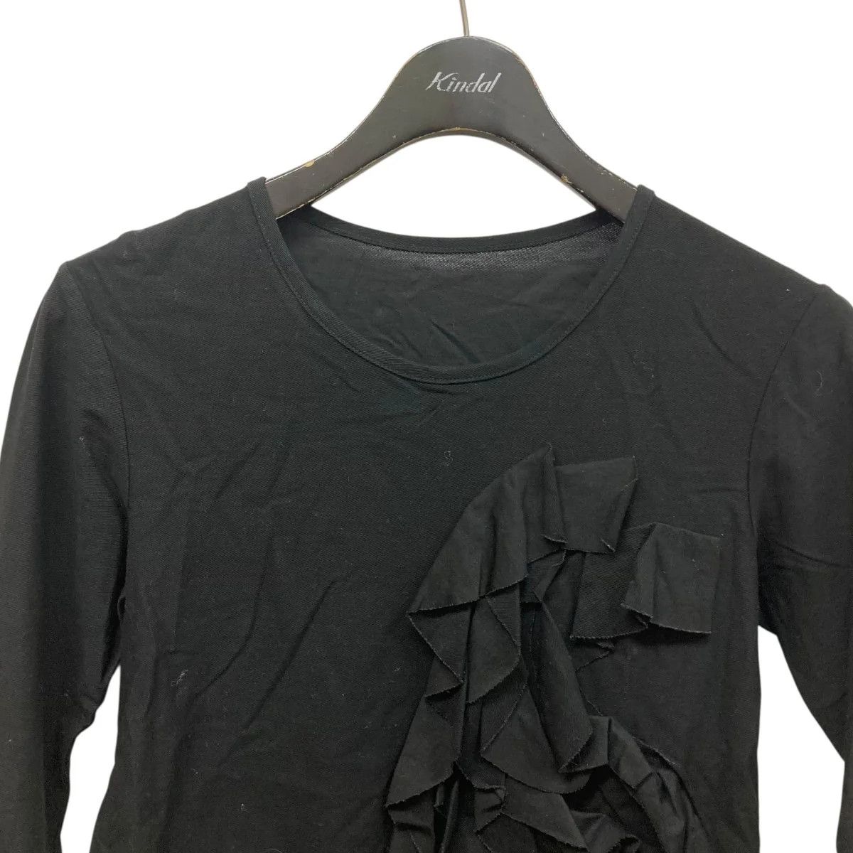 Yohji Yamamoto YOHJI YAMAMOTO/ Frilled long-sleeved top Size US M / EU 48-50 / 2 - 3 Thumbnail
