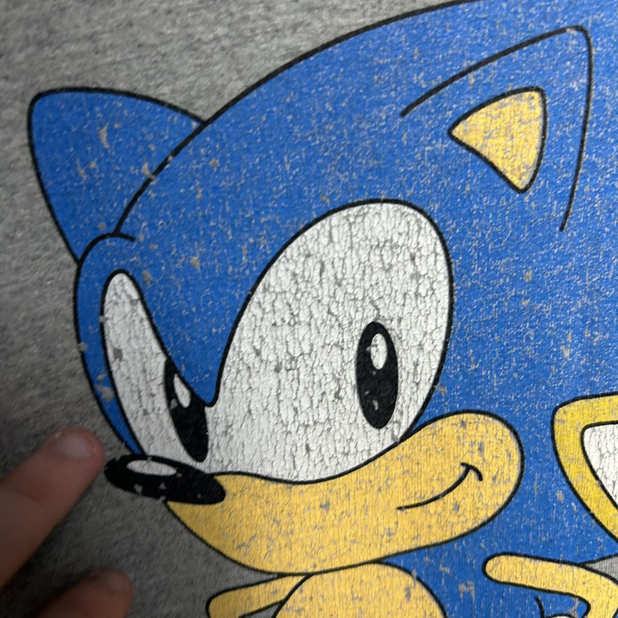 Cartoon Network Vintage Sonic Hedgehog cartoon streetwear tee size S Size US S / EU 44-46 / 1 - 4 Thumbnail