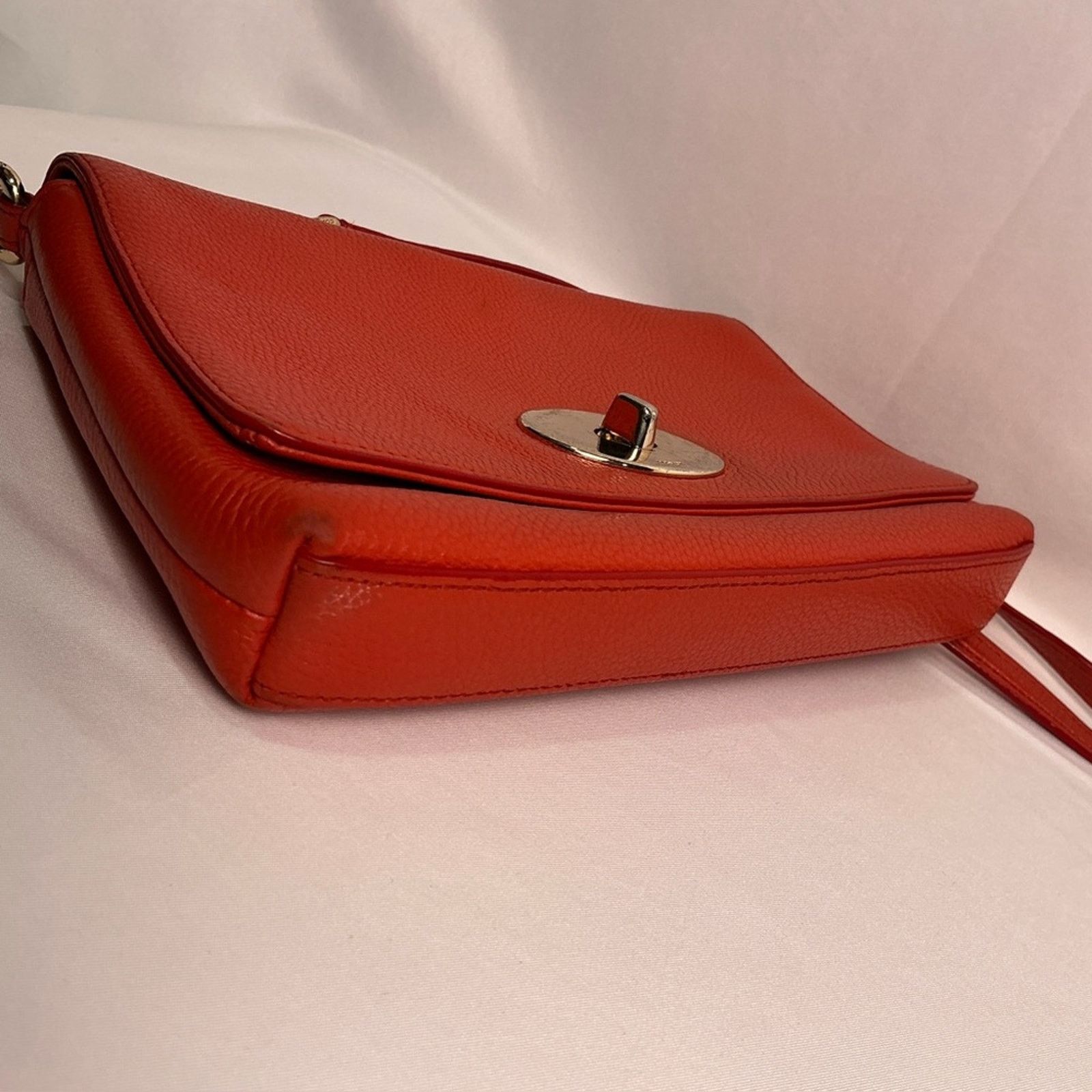 Coach COACH CROSSTOWN Crossbody Burnt Red Orange Pebbled Leather Size ONE SIZE - 12 Thumbnail